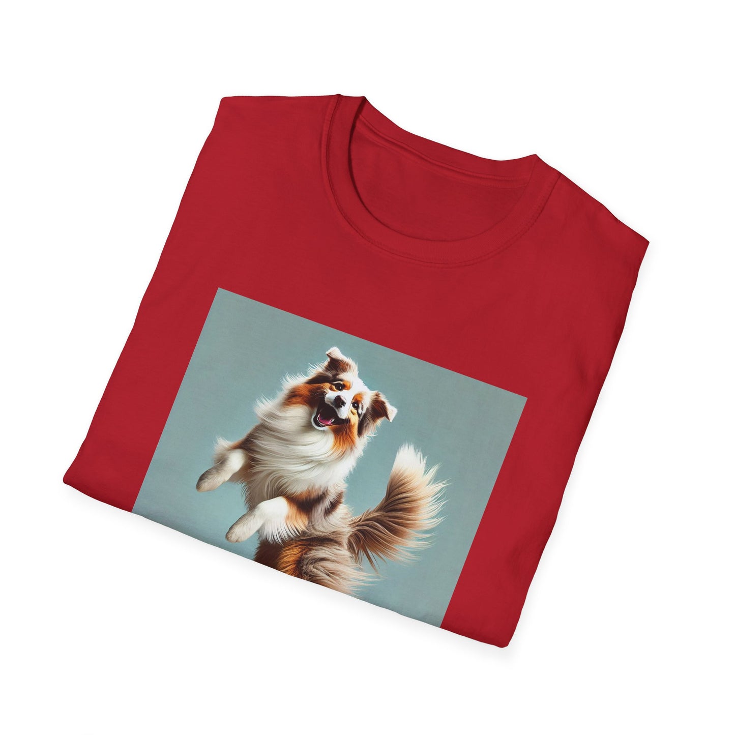 Dog Lover T-Shirt - Dancing Dog Australian Shepherd