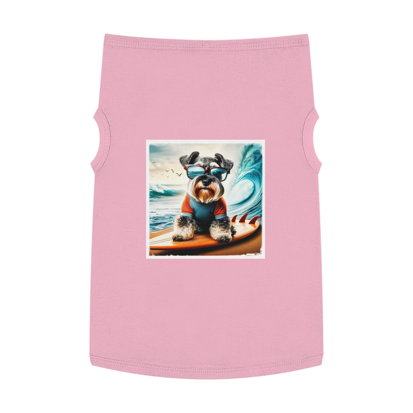 Pet Tank Top Miniature Schnauzer Pets Printify XL Pink 