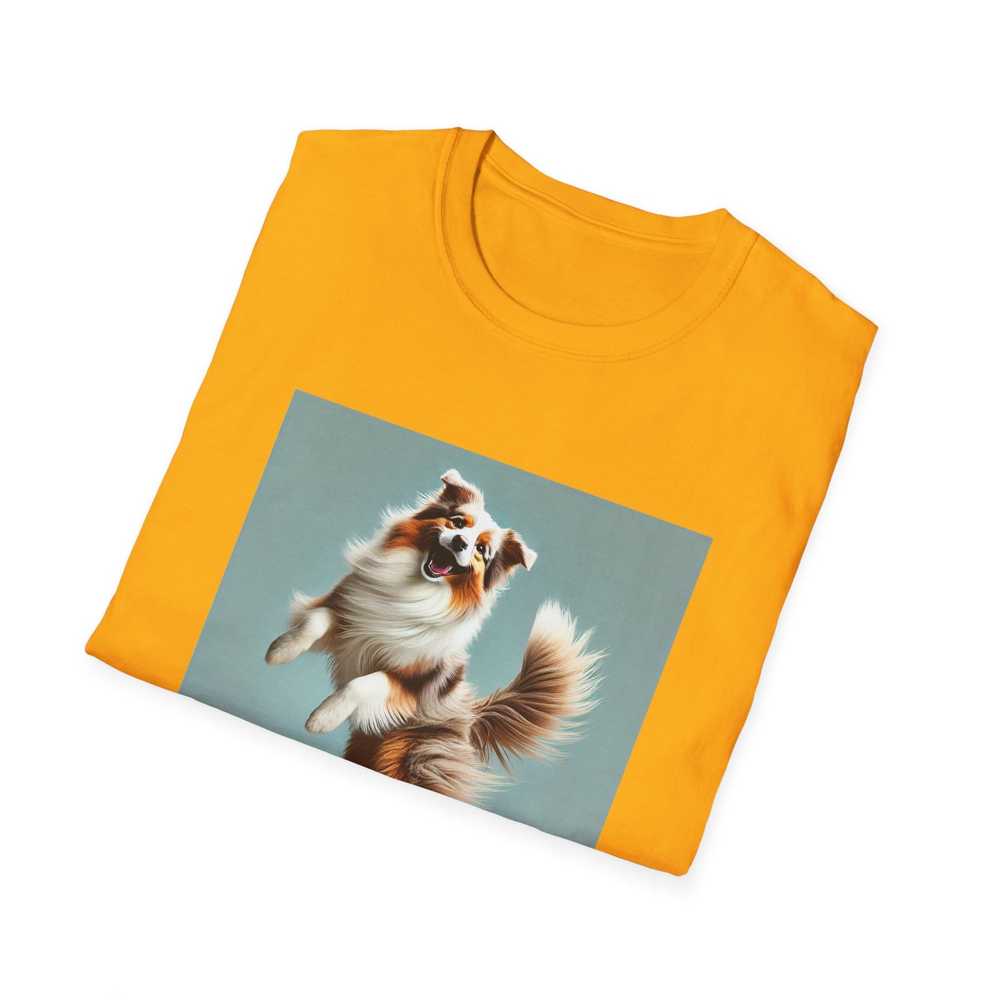 Dog Lover T-Shirt - Dancing Dog Australian Shepherd