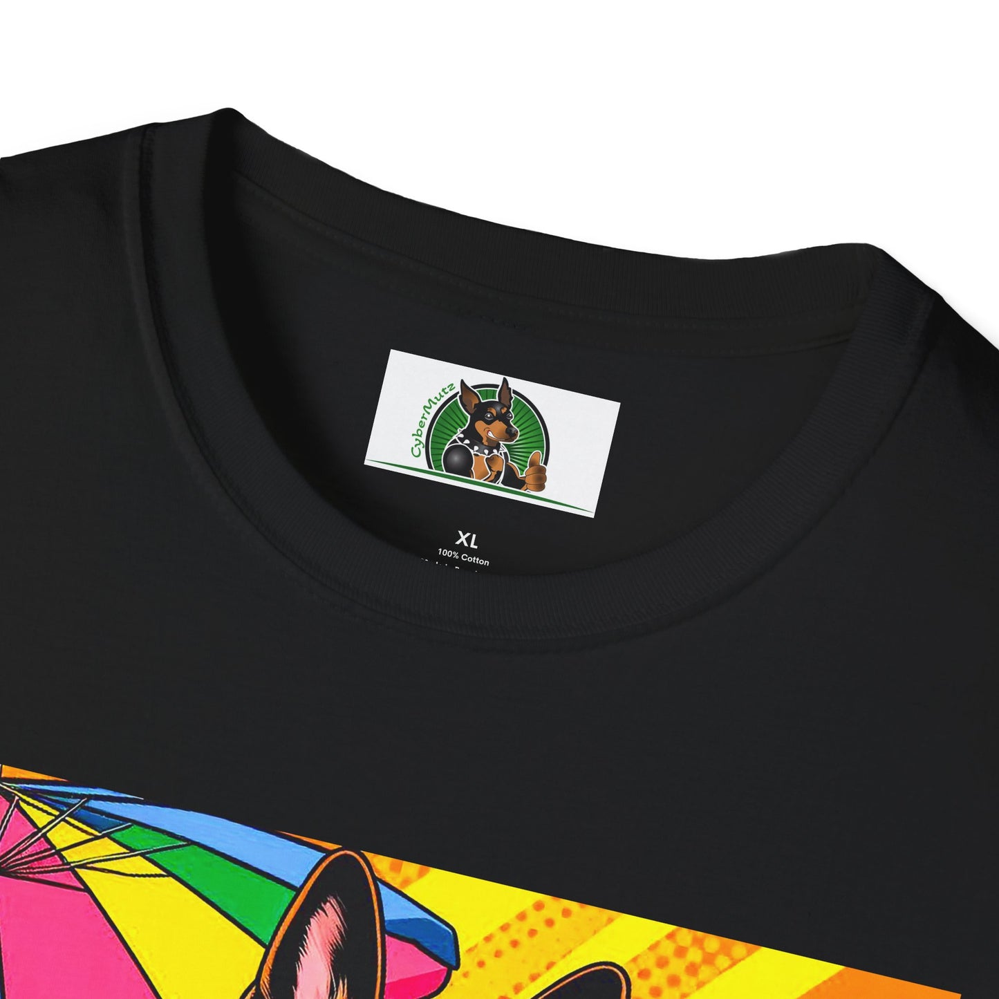 German Shepherd beach day T-Shirt Printify