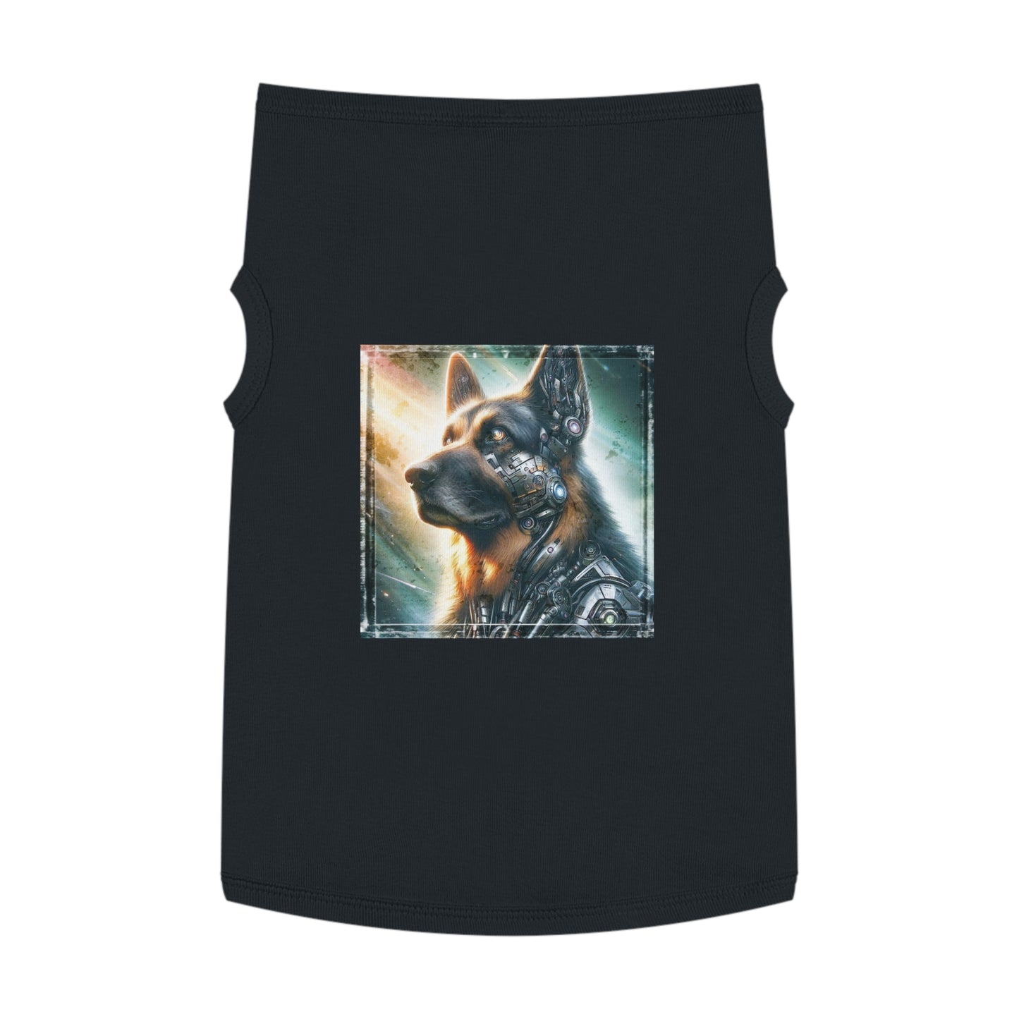 Pet Tank Top German Shepherd Pets Printify XL Black 