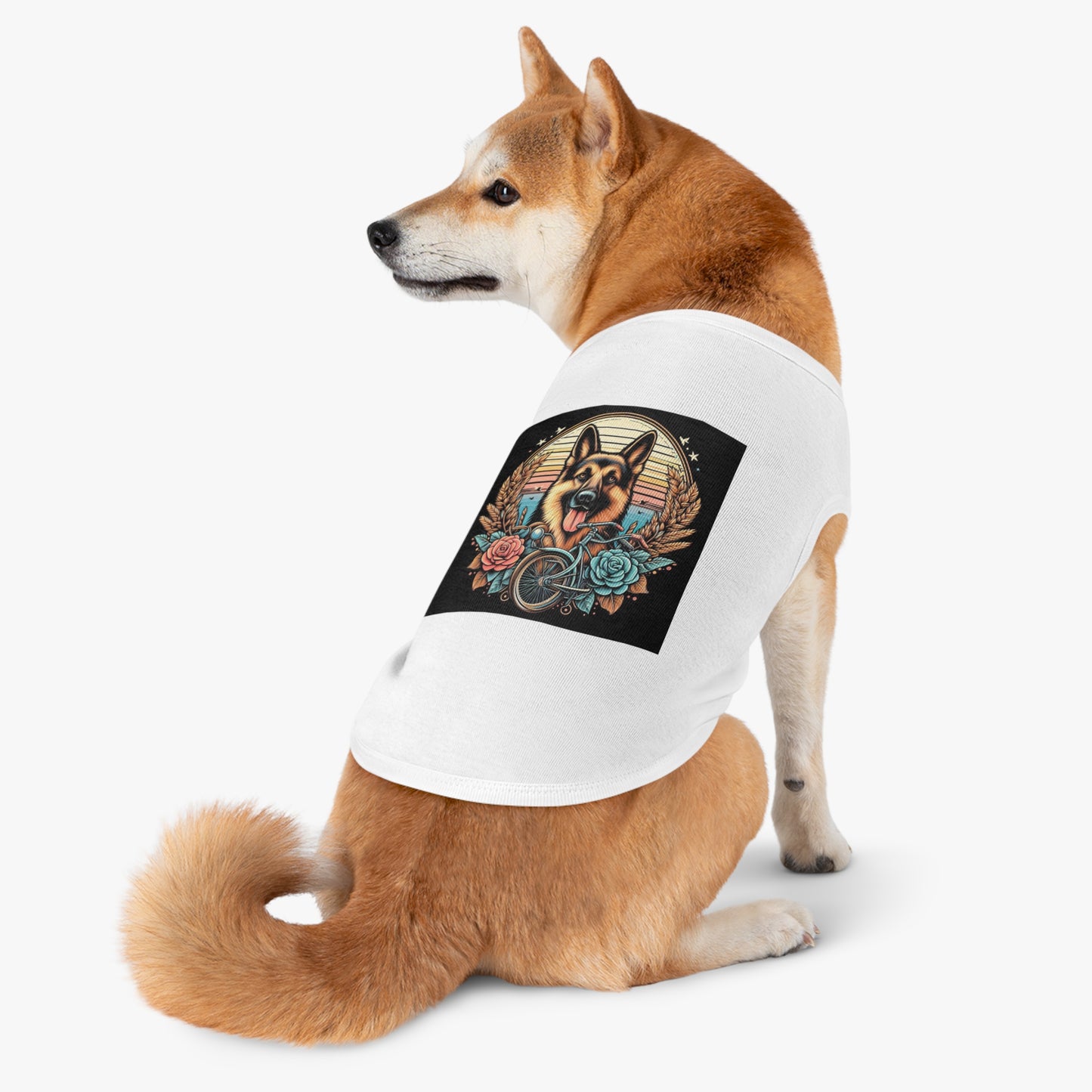 Pet Tank Top German Shepherd Pets Printify   