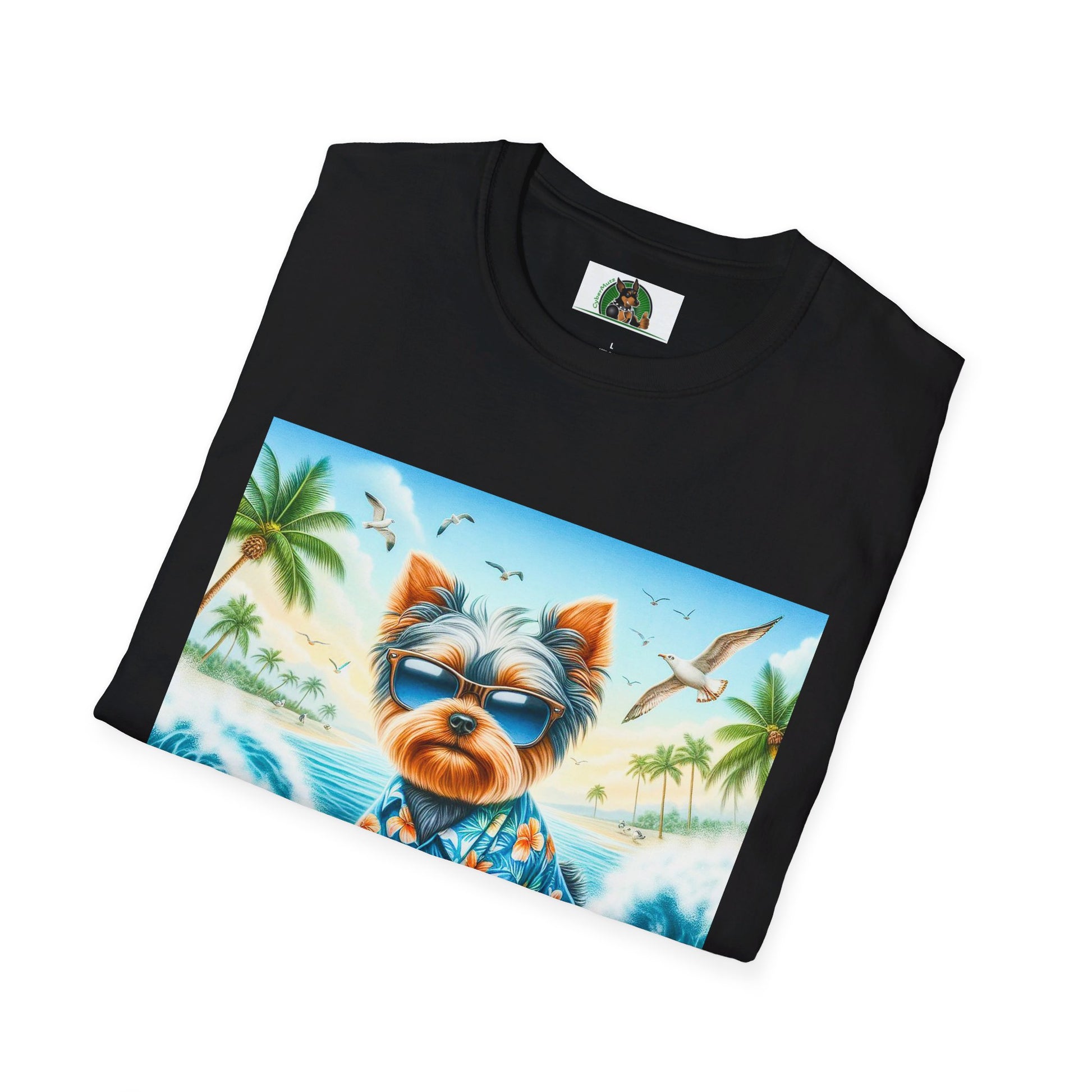 Yorkie T-Shirt Printify   