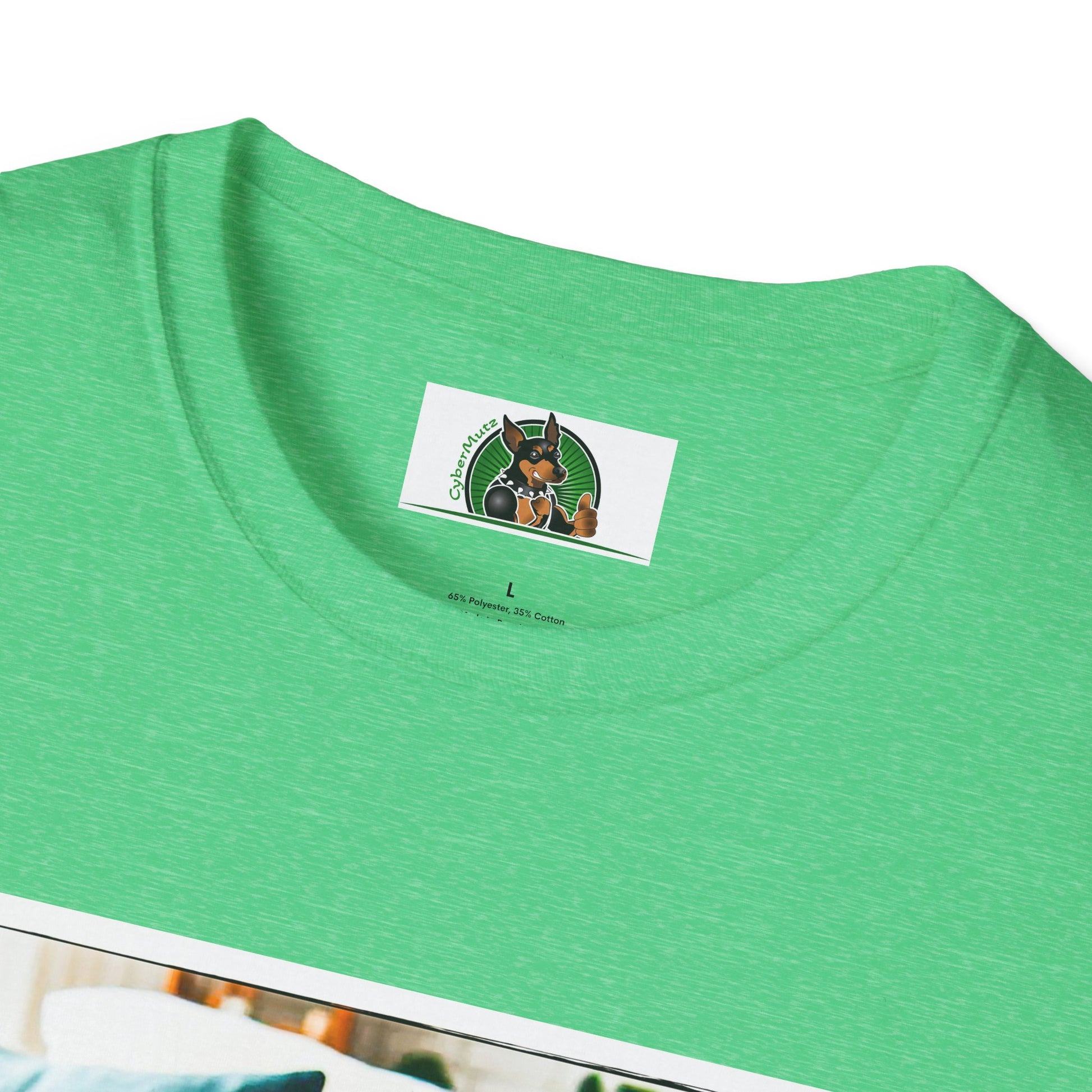 Basset Hound Sleeping In Comfy Blanket T-Shirt Printify