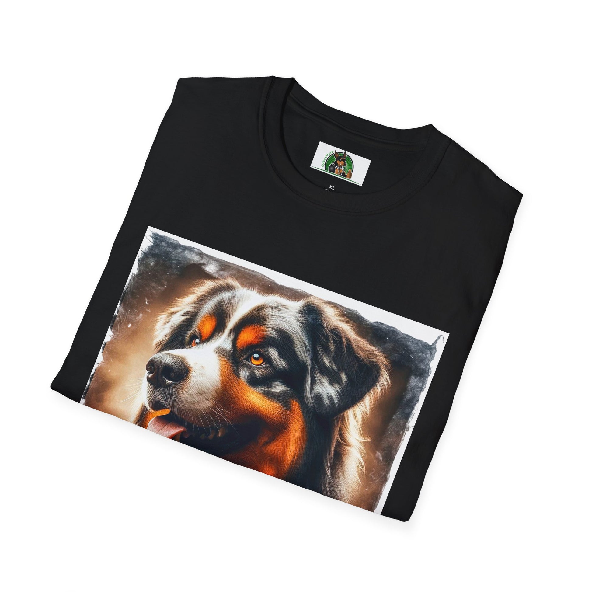 Australian Shepherd Profile Pic T-Shirt Printify