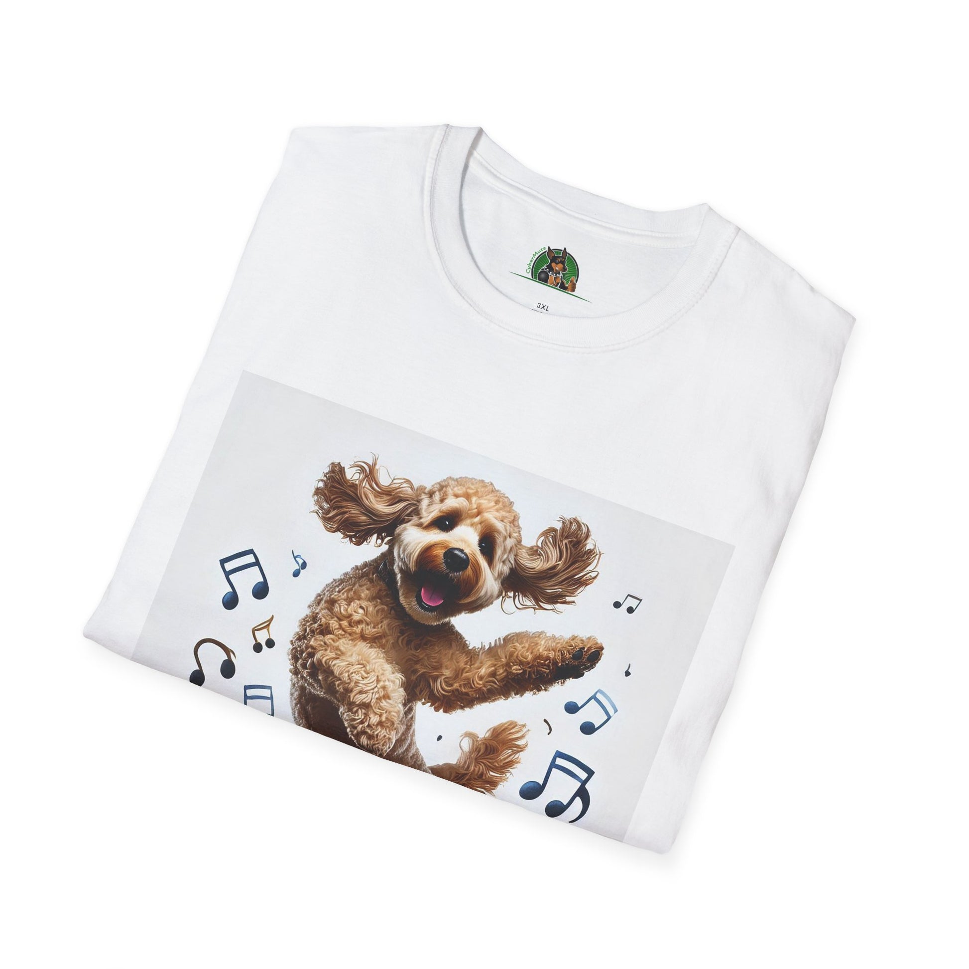 Dancing CockerPoo T-Shirt T-Shirt Printify