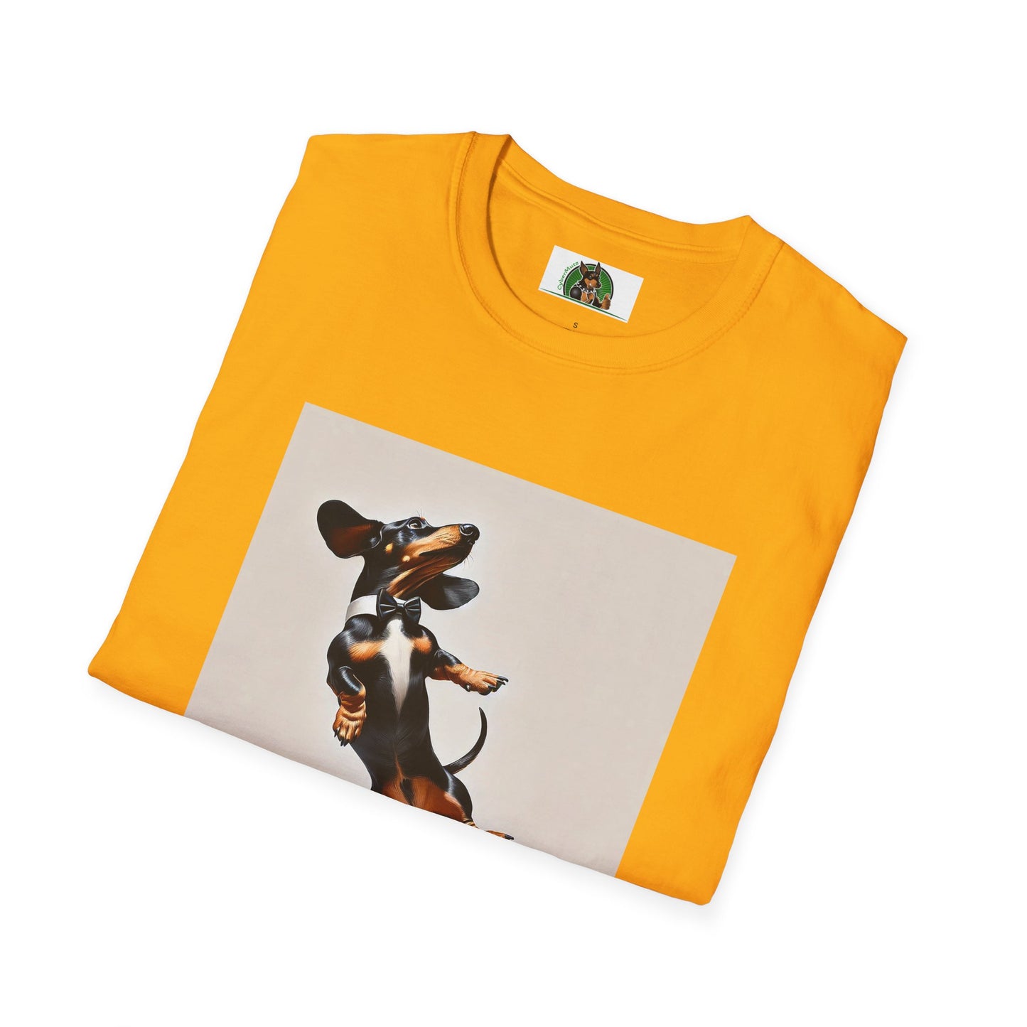 Dachshund Dancing Dog T-Shirt - Fun and Playful Unisex Tee