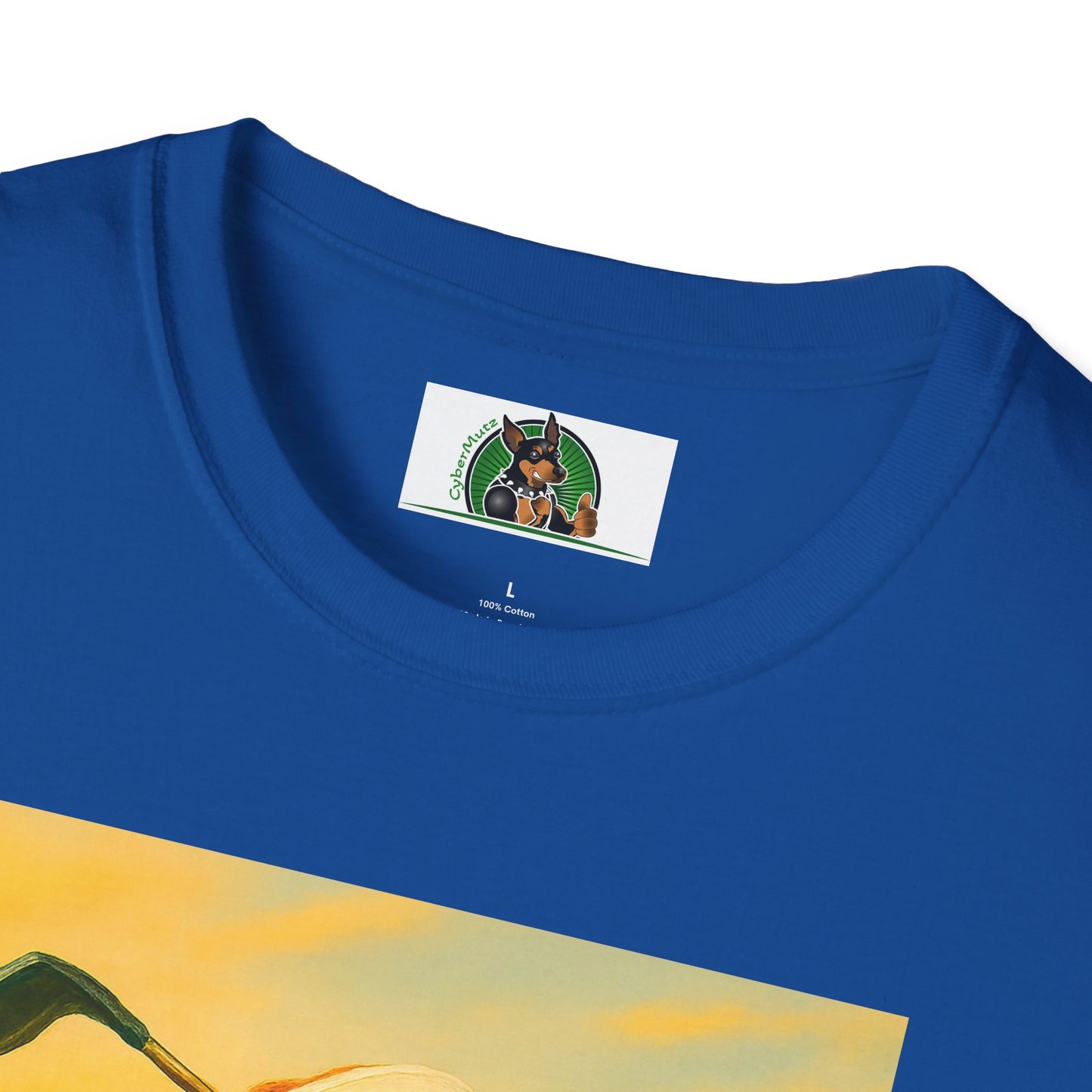 Sports Beagle Golf T-Shirt T-Shirt Printify