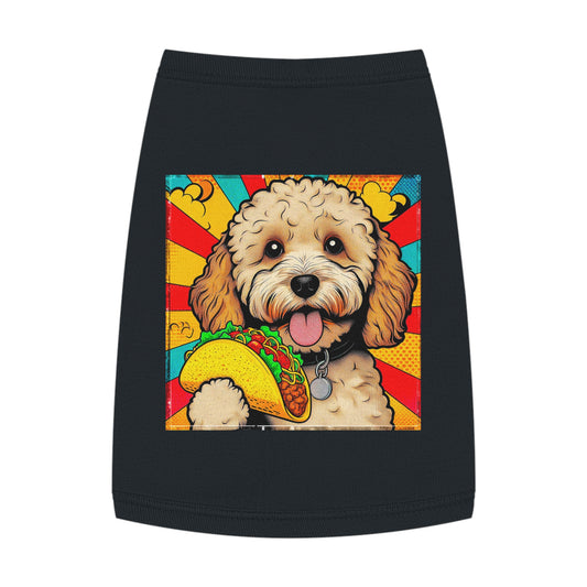 Pet Tank Top CockerPoo Pets Printify M Black 