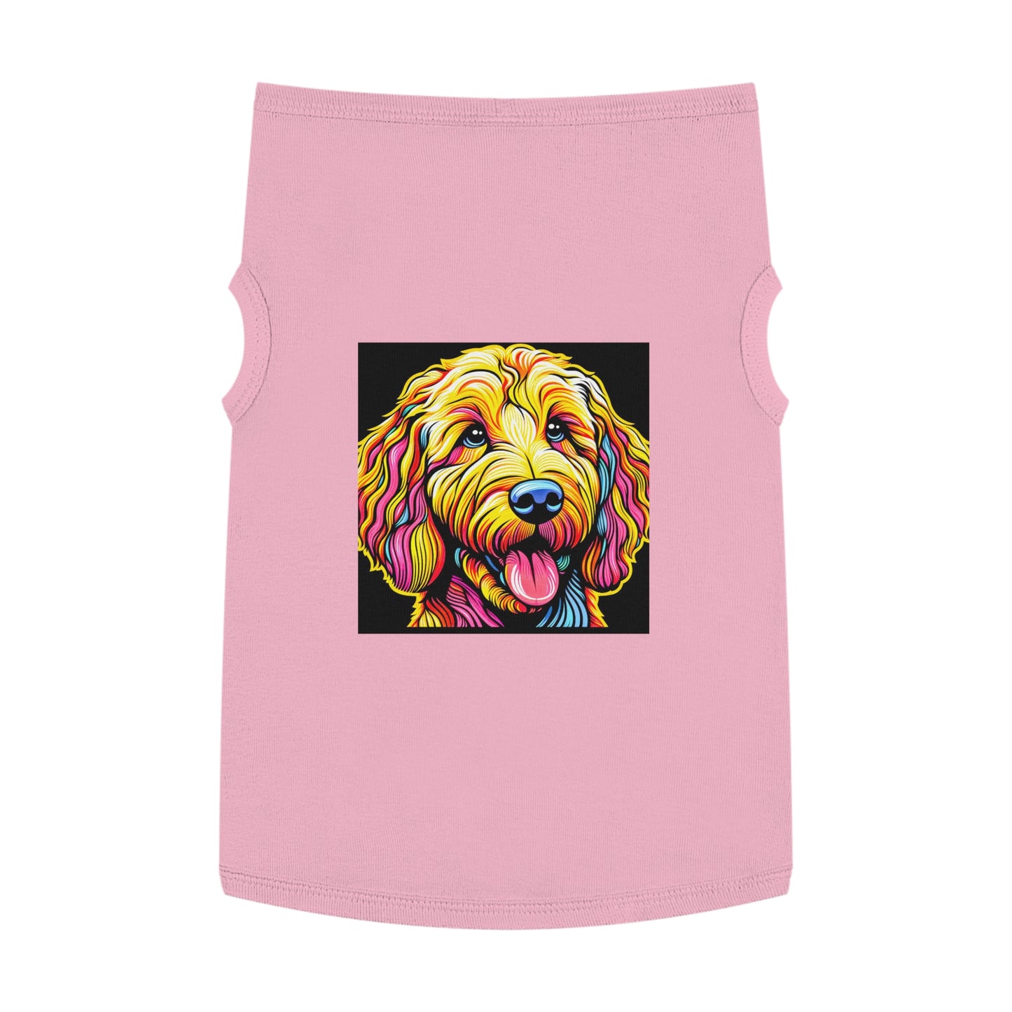 Pet Tank Golden Doodle Pets Printify XL Pink 