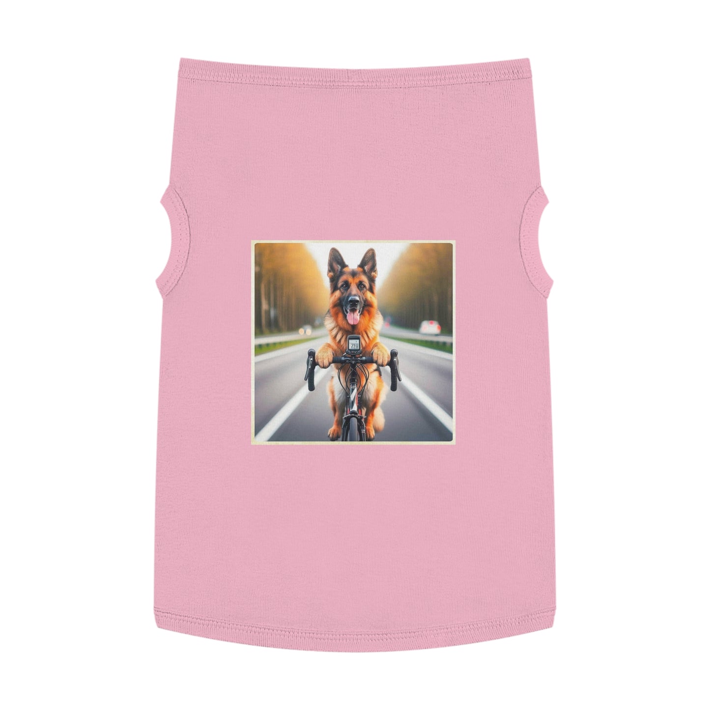 Pet Tank Top German Shepherd Pets Printify XL Pink