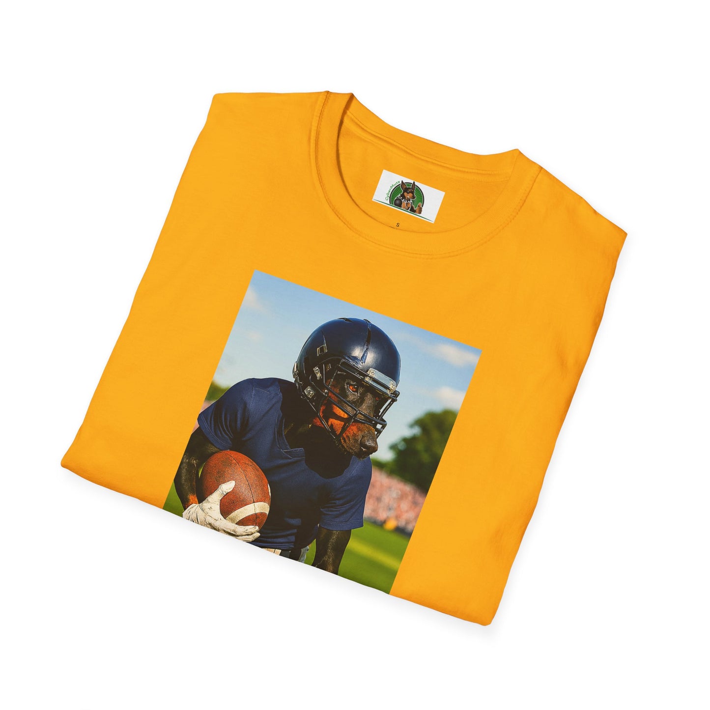 Football Doberman Sports T-Shirt