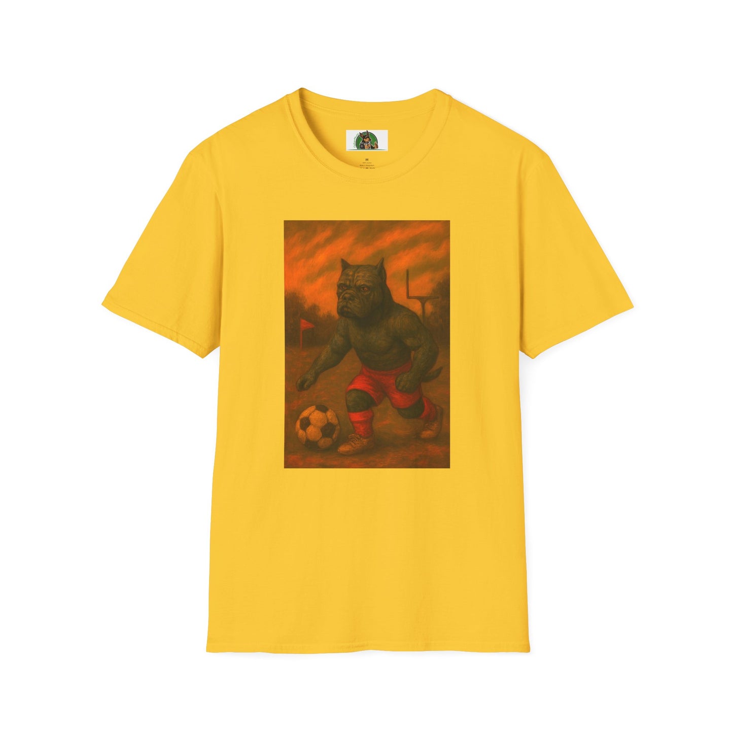 Sports Soccer Cane Corso Unisex T-Shirt T-Shirt Printify Daisy S