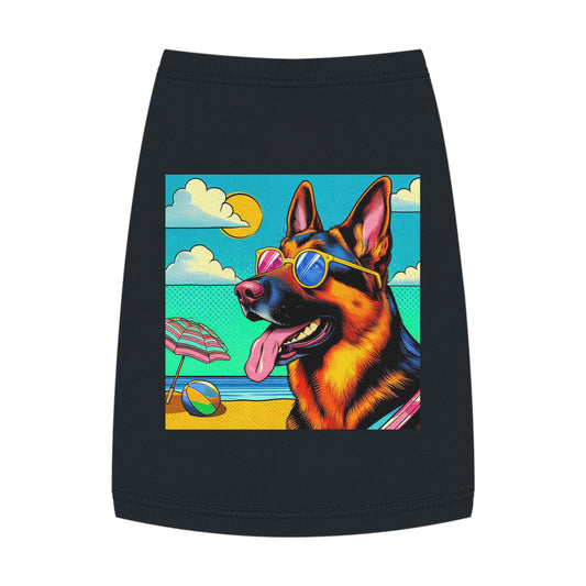 Pet Tank Top German Shepherd Pets Printify   