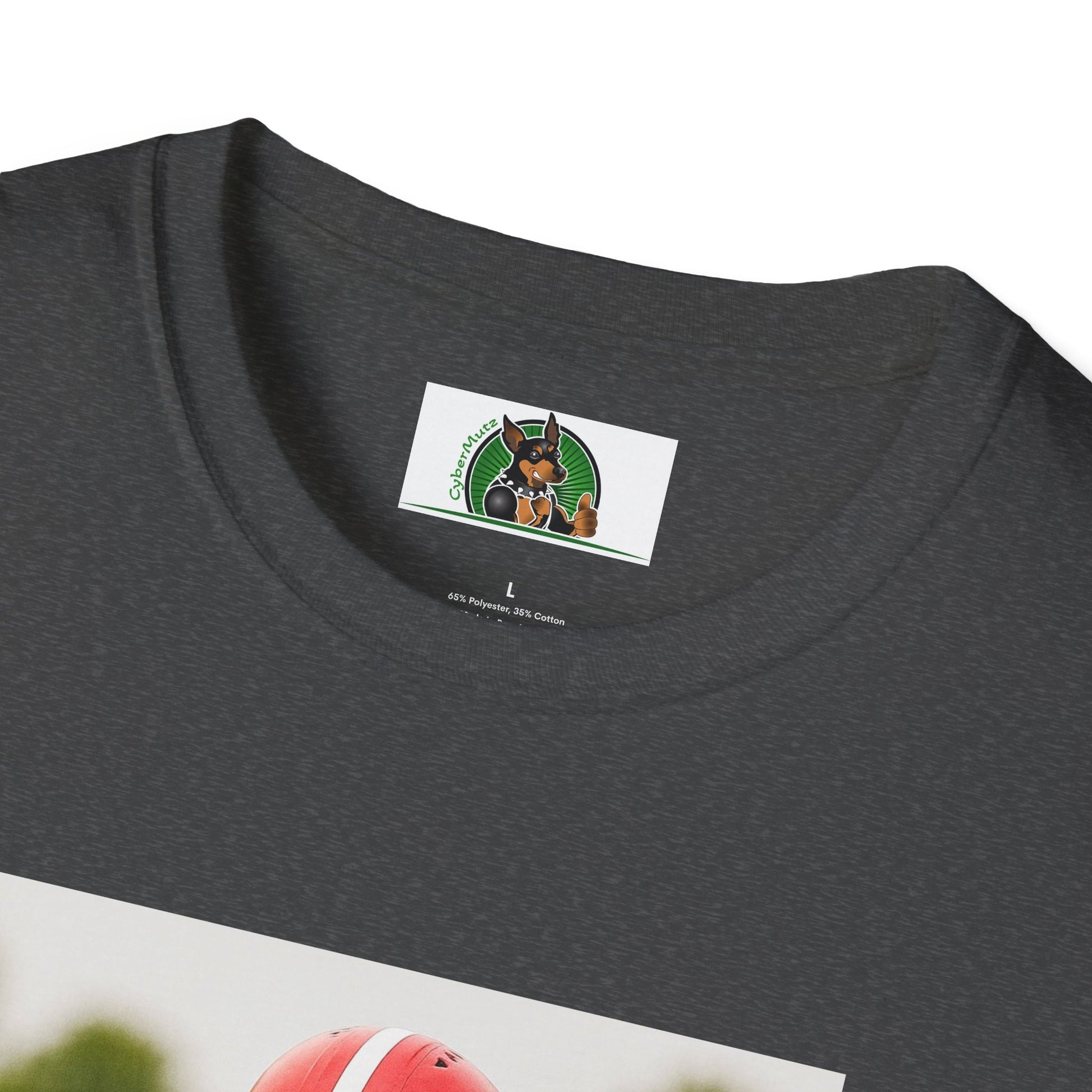 German Shorthaired Pointer Football T-Shirt — GSP Sports Tee T-Shirt Printify