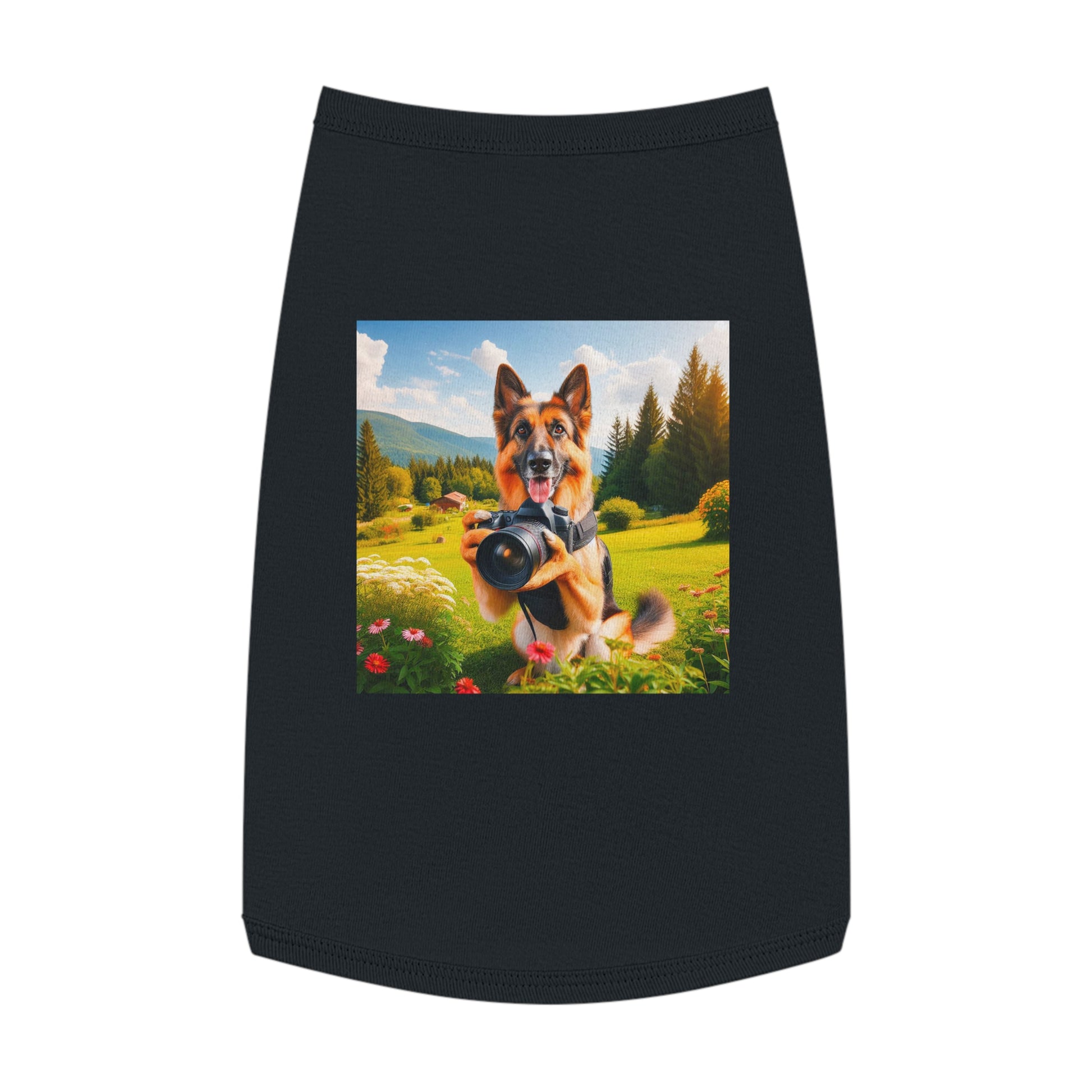 Pet Tank Top German Shepherd Pets Printify   