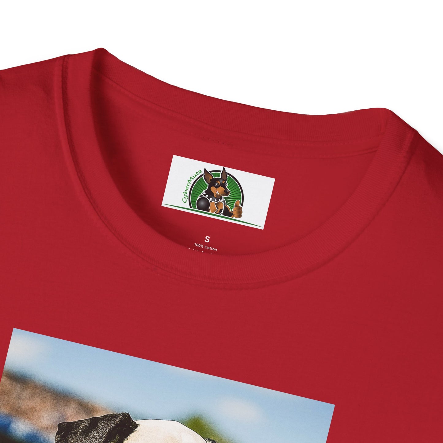 Sports Soccer Dalmatian Unisex T-Shirt