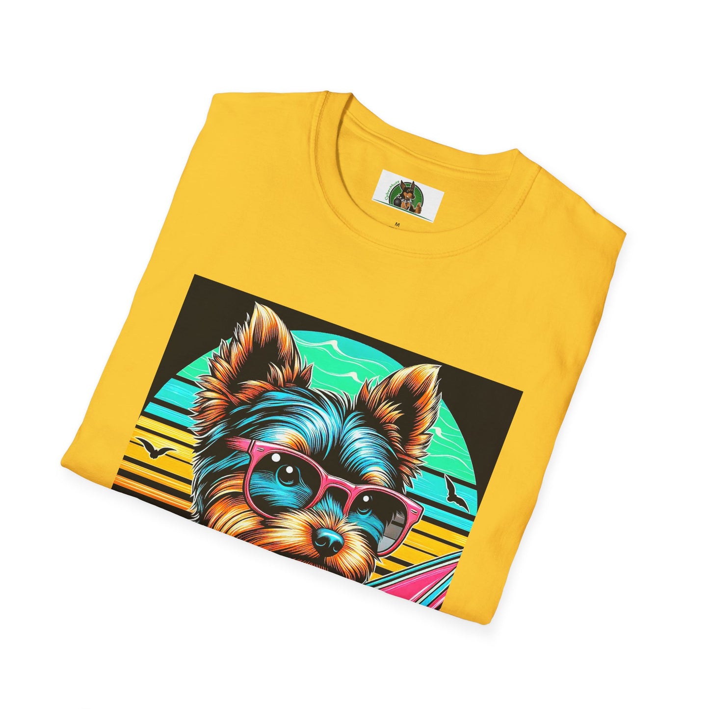 Yorkie T-Shirt Printify   