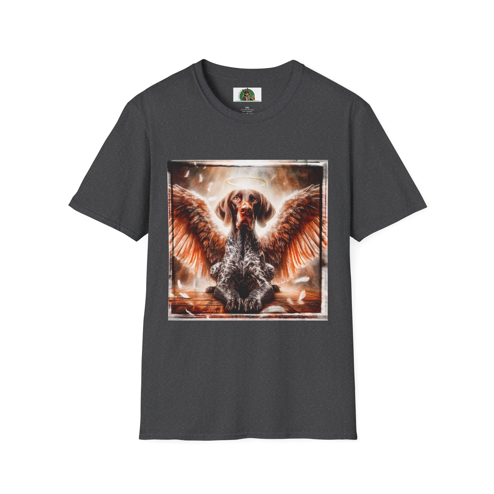 Dog Lover T-Shirt - German Shorthaired Pointer T-Shirt Printify XS Dark Heather