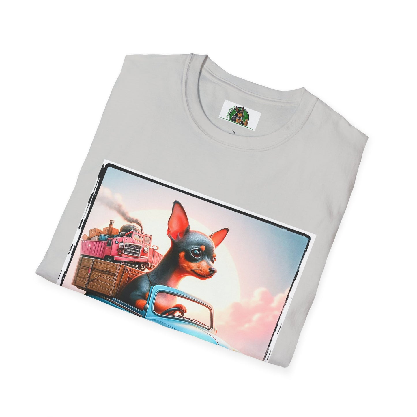 Wacky Min Pin T-Shirt T-Shirt Printify   