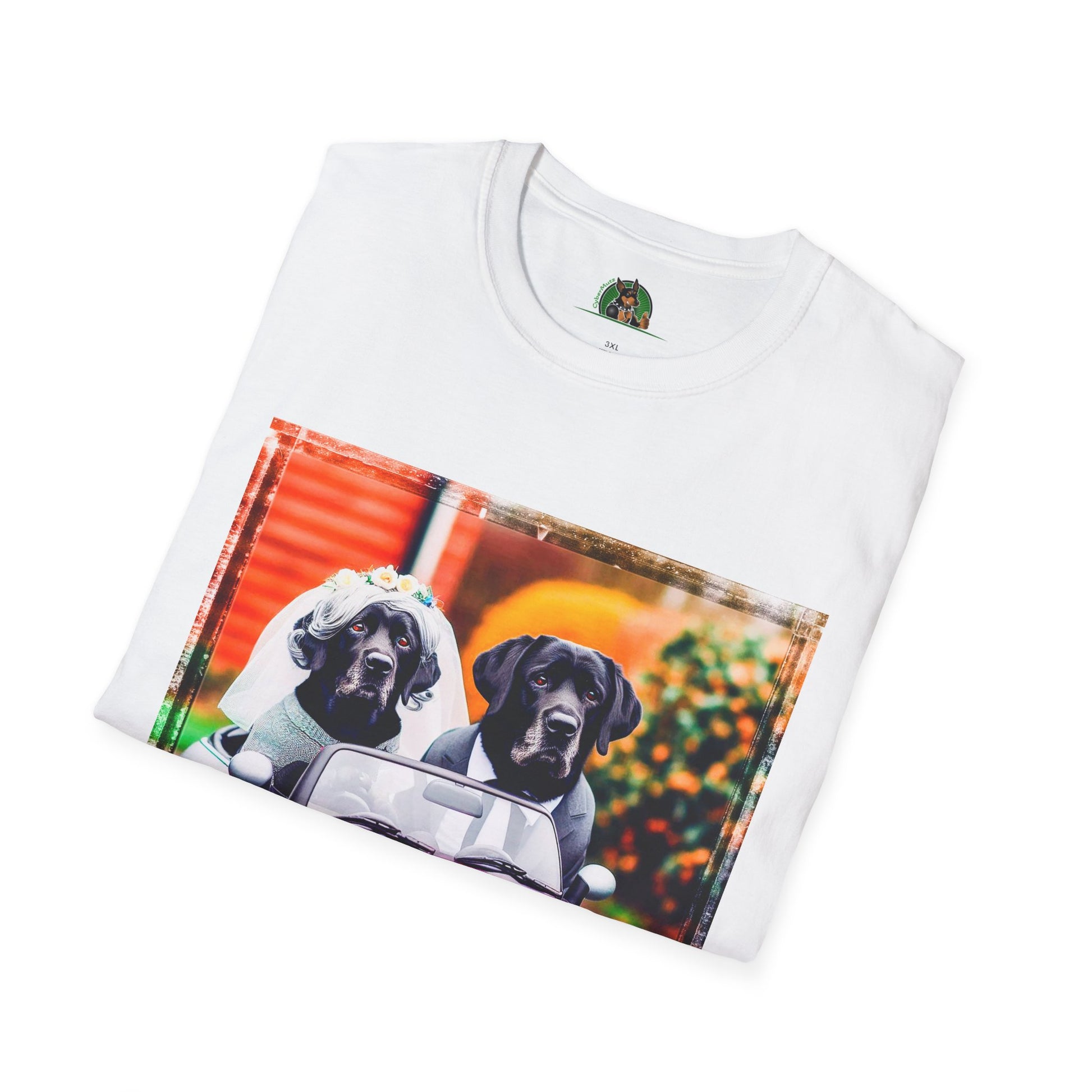 Wacky Labrador Retriever T-Shirt Printify   