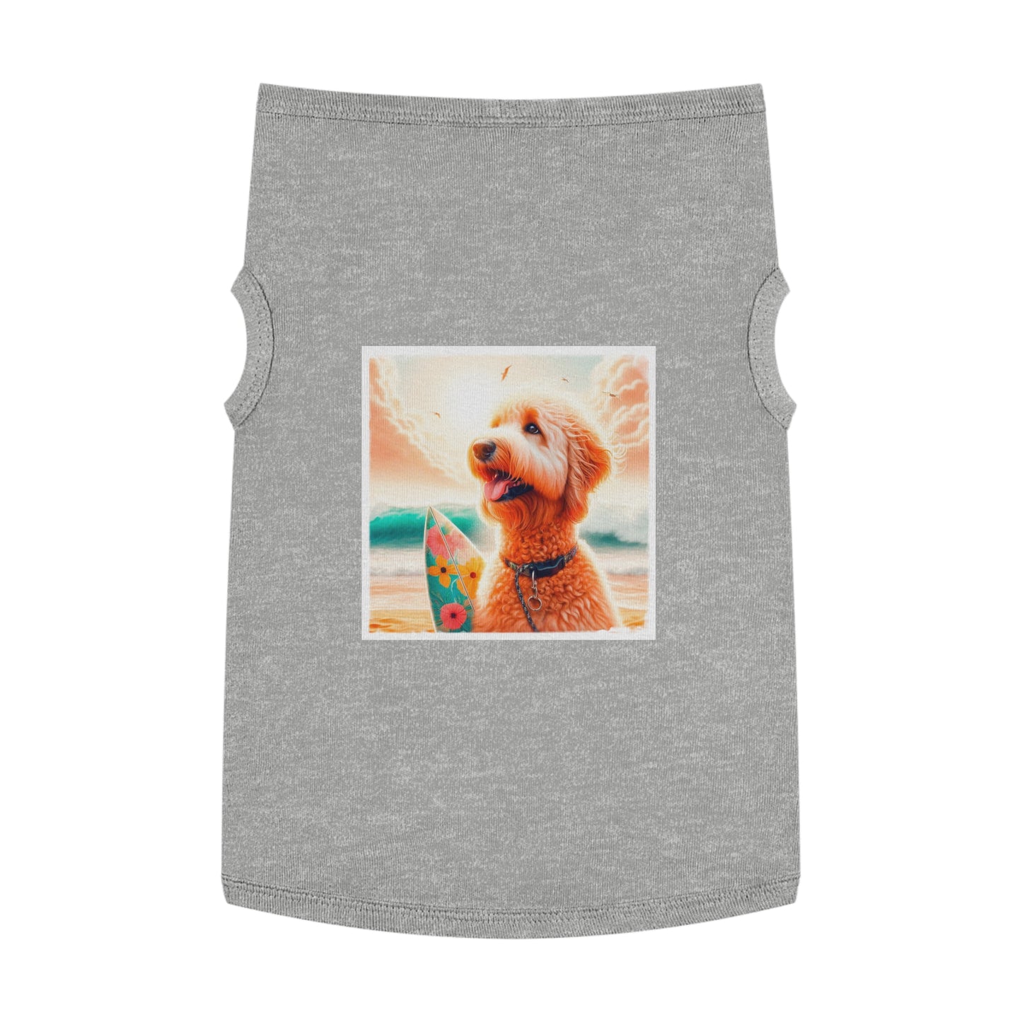 Pet Tank Golden Doodle Pets Printify XL Heather 