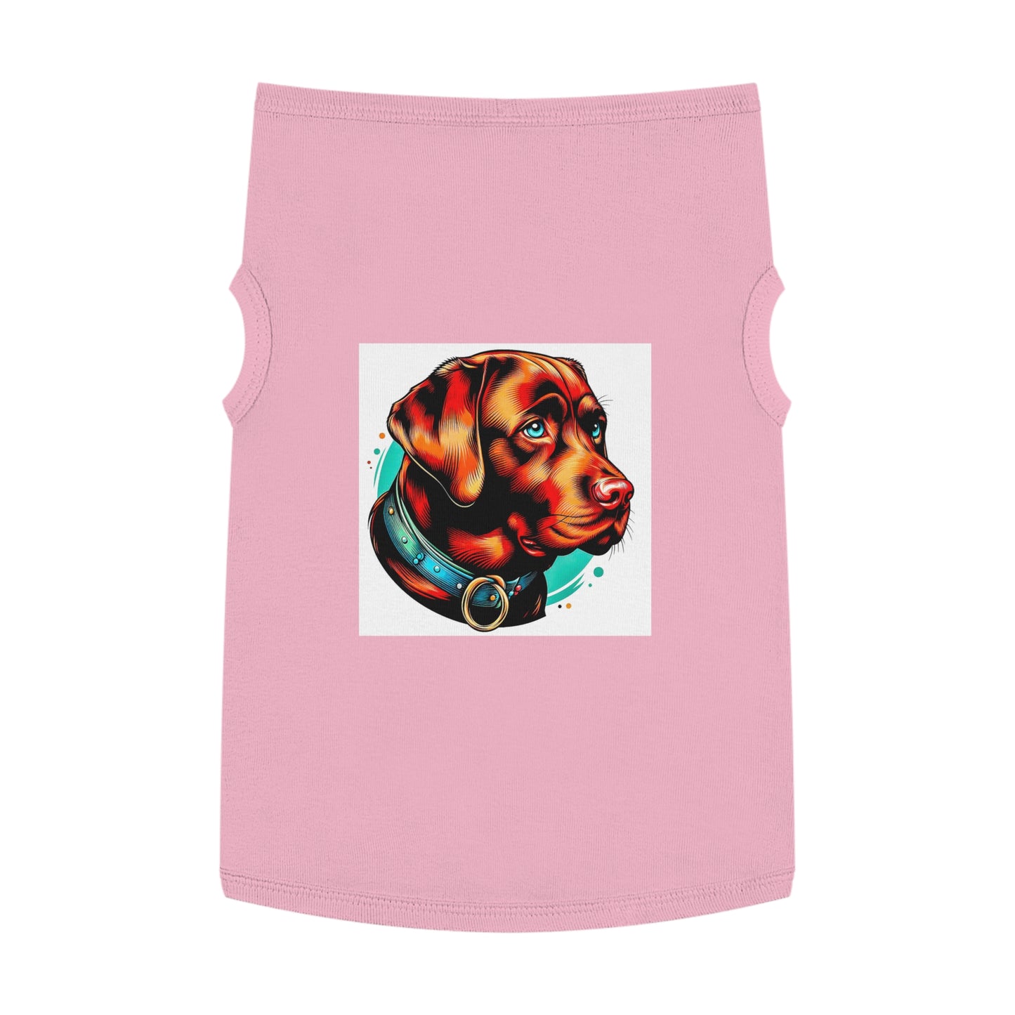 Pet Tank Top Labrador Retriever Pets Printify XL Pink 