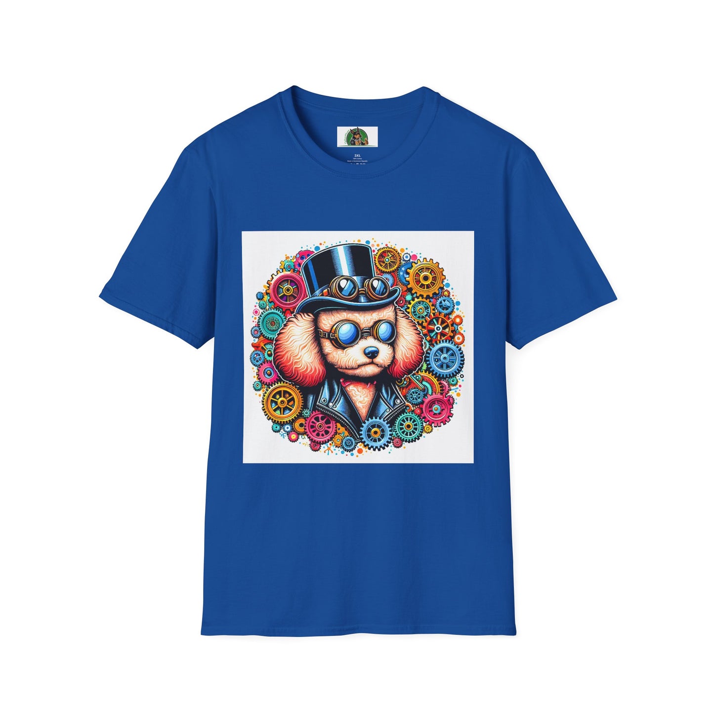 Poodle T-Shirt Printify XS Royal