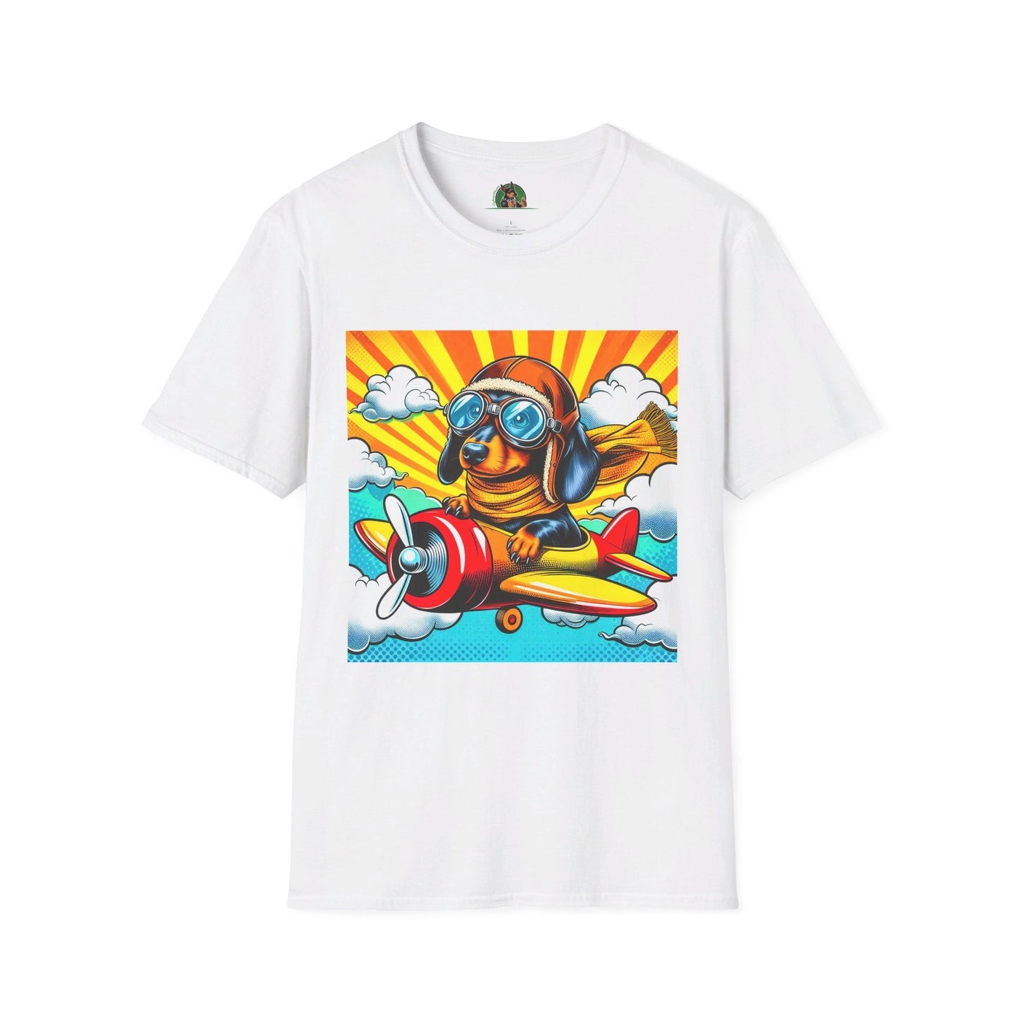 Dachshund T-Shirt Printify White S 