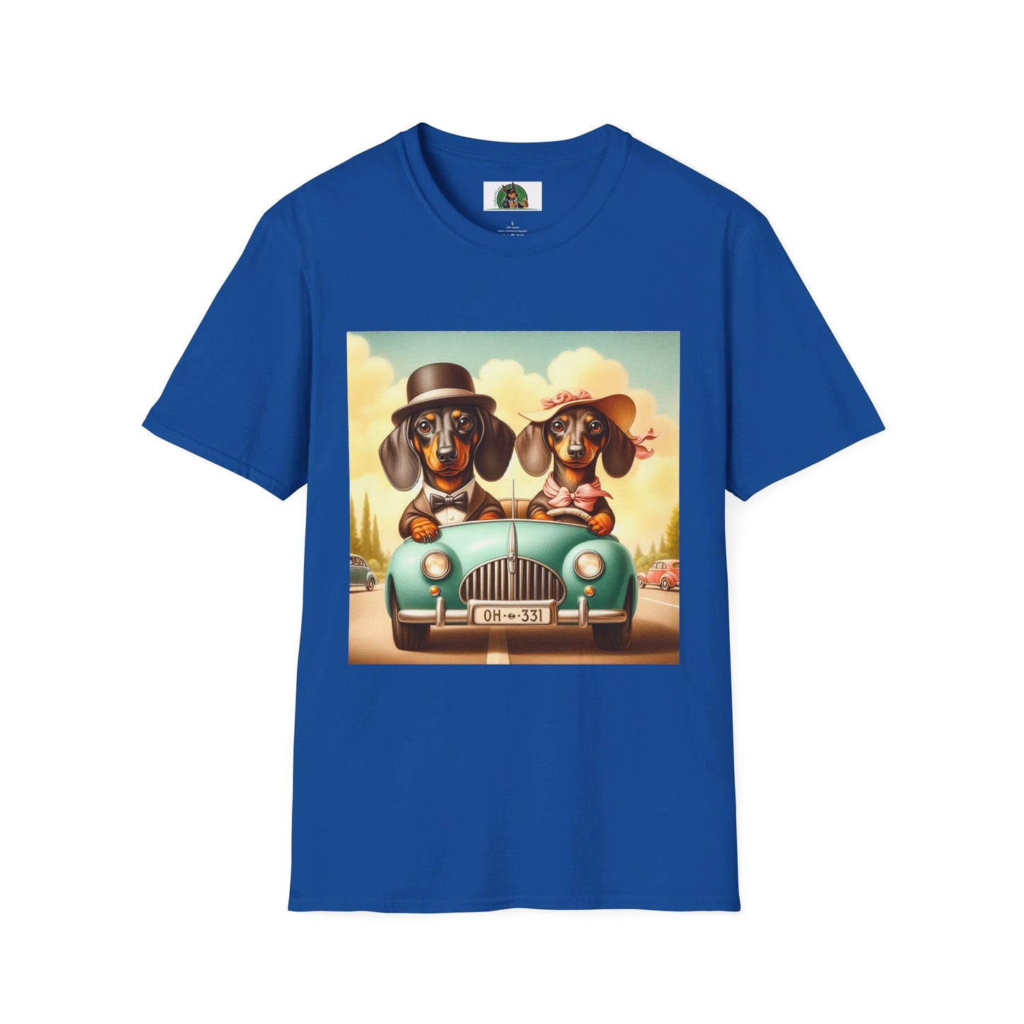 Dachshund T-Shirt Printify Royal S 