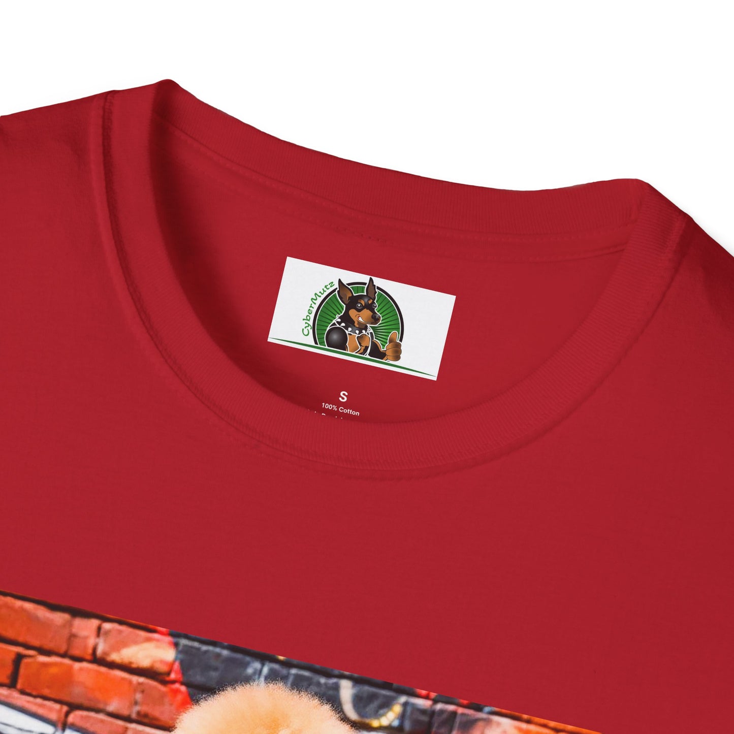 Golden Doodle tough guy muscles t shirt