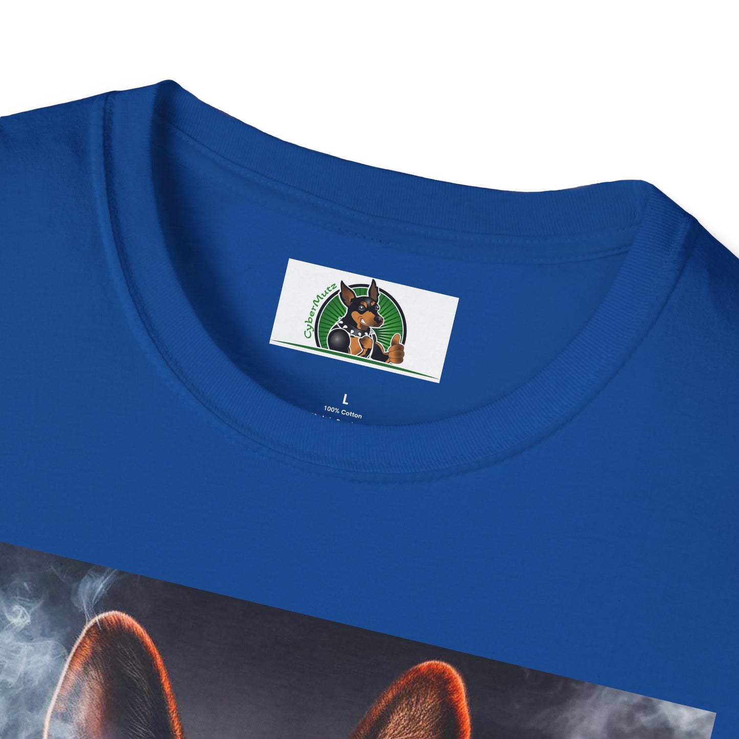 German Shepherd gambling puppy T-Shirt Printify