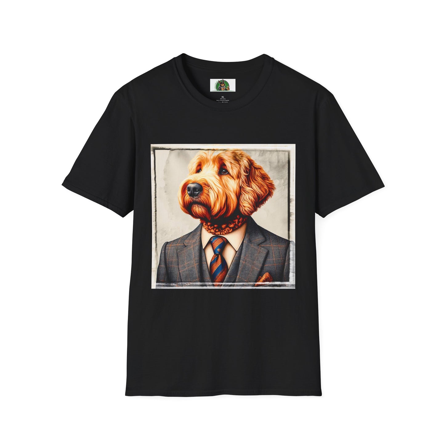 Golden Doodle T-Shirt Printify XS Black