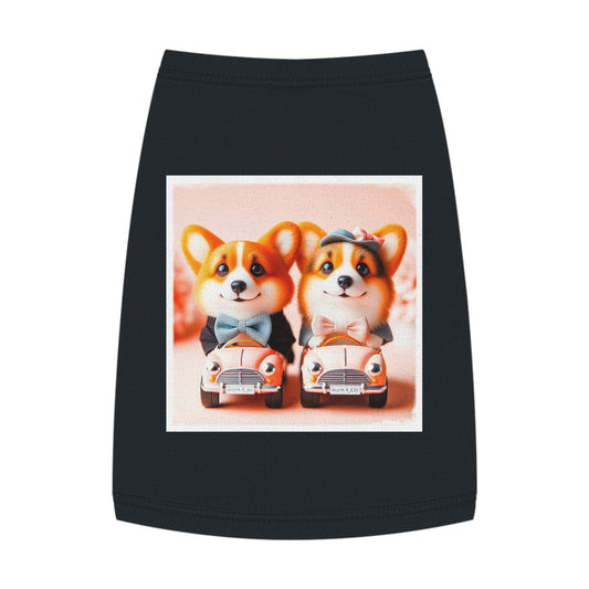 Pet Tank Top Pembroke Welsh Corgi Pets Printify   