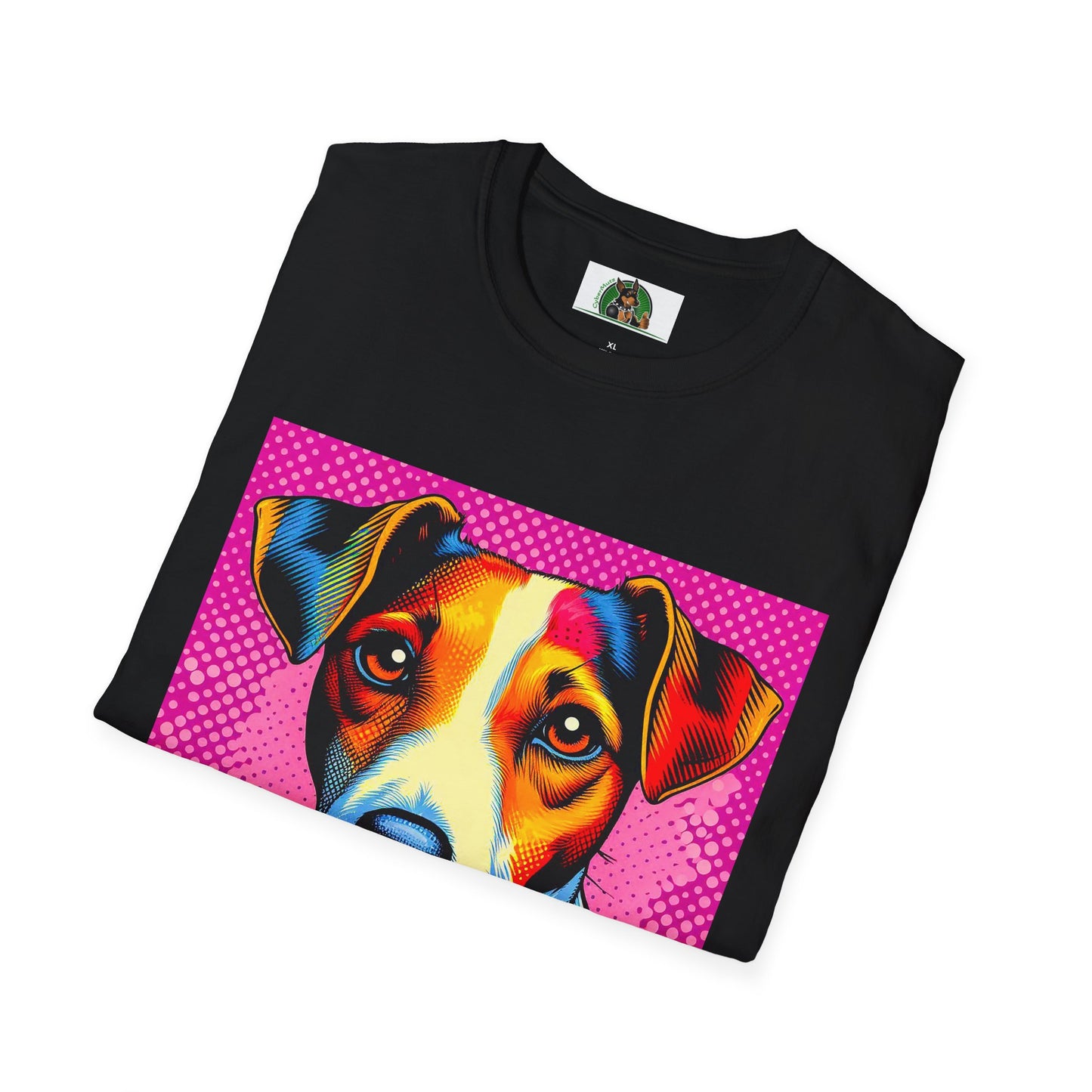 Jack Russell Pink Pop Art