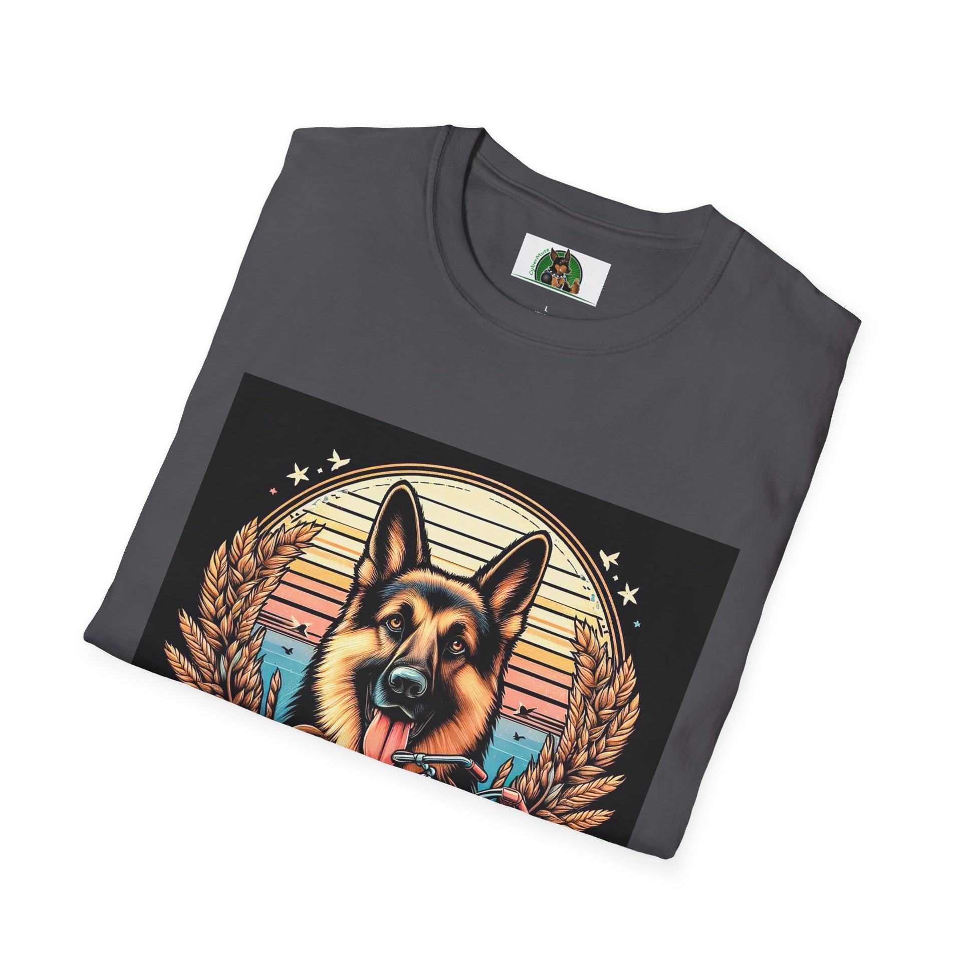 Marketing German Shepherd Mis·cel·la·ne·ous T-Shirt Printify   