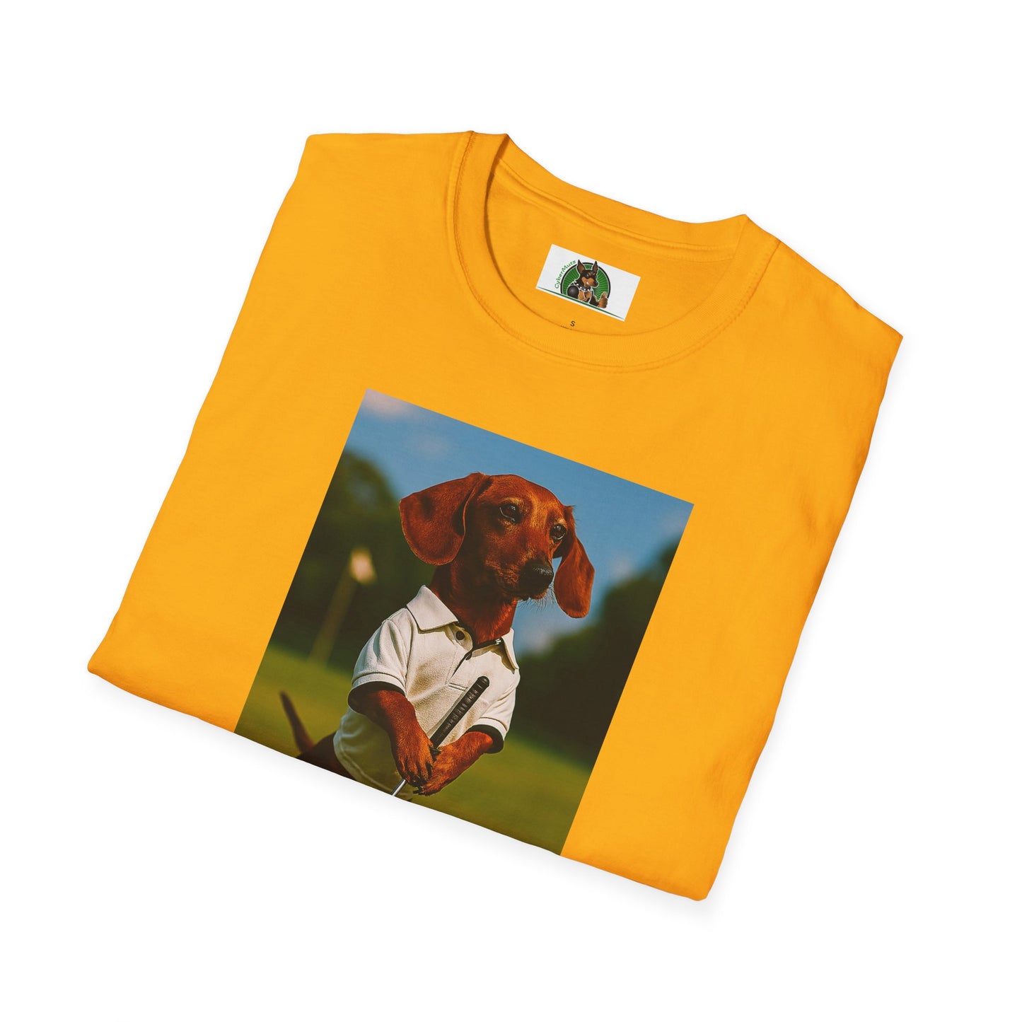 Sports Dachshund Golf T-Shirt