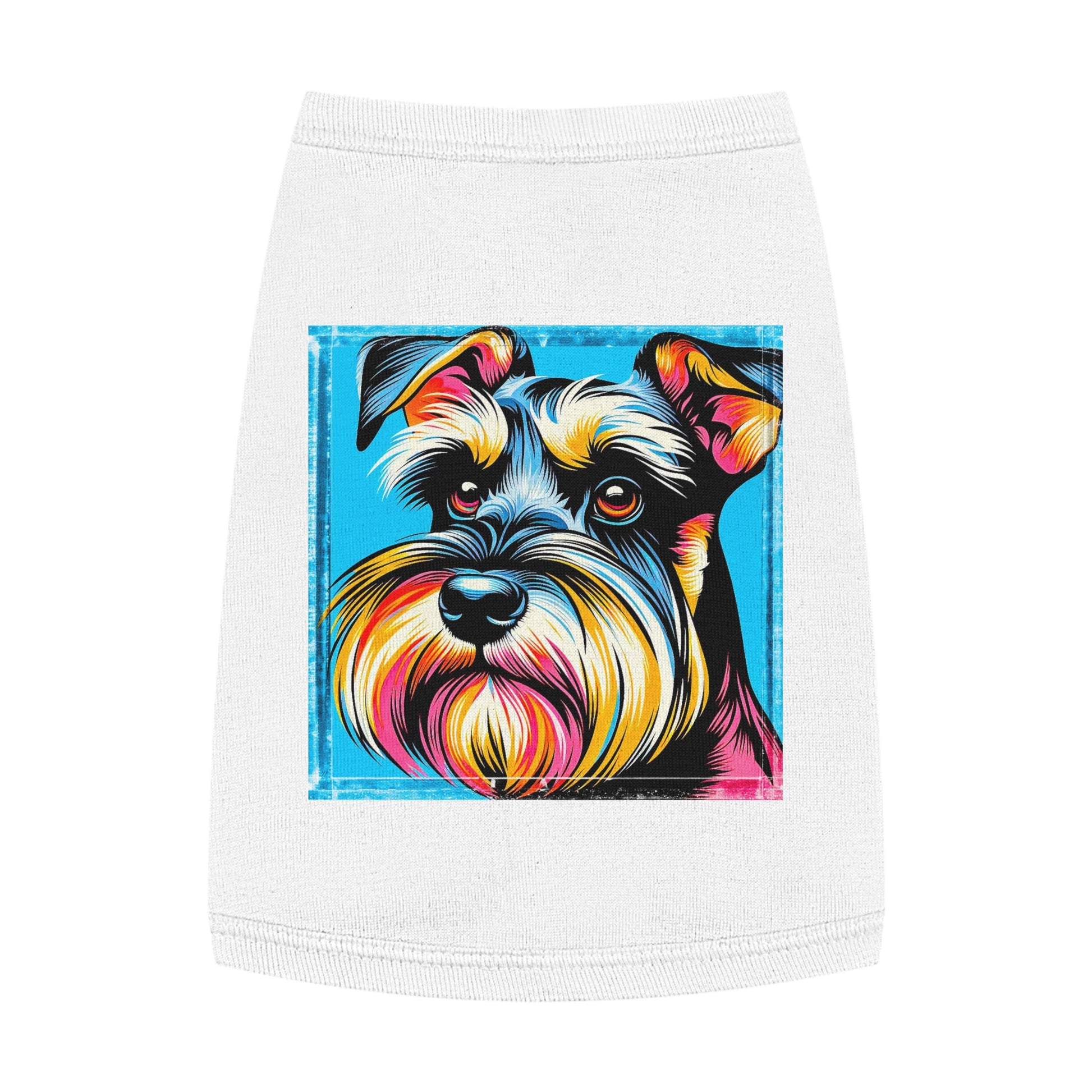 Pet Tank Top Miniature Schnauzer Pets Printify   