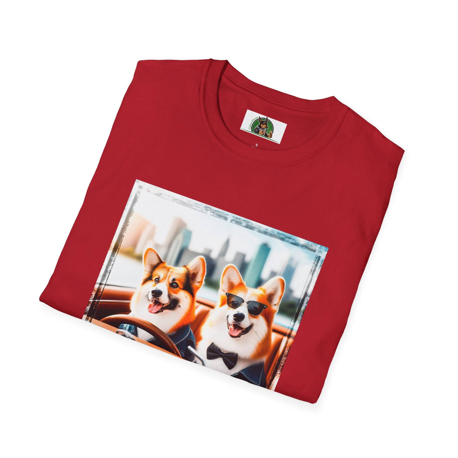 Wacky Pembroke Welsh Corgi T-Shirt Printify   