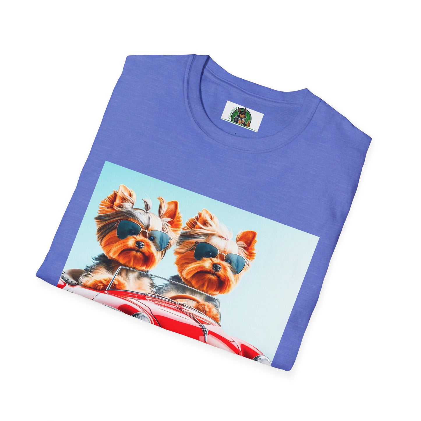 Wacky Yorkie T-Shirt Printify   