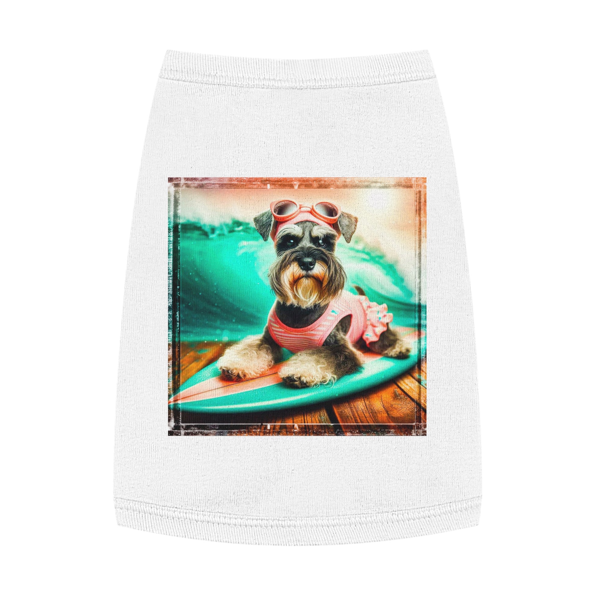 Pet Tank Top Miniature Schnauzer Pets Printify   