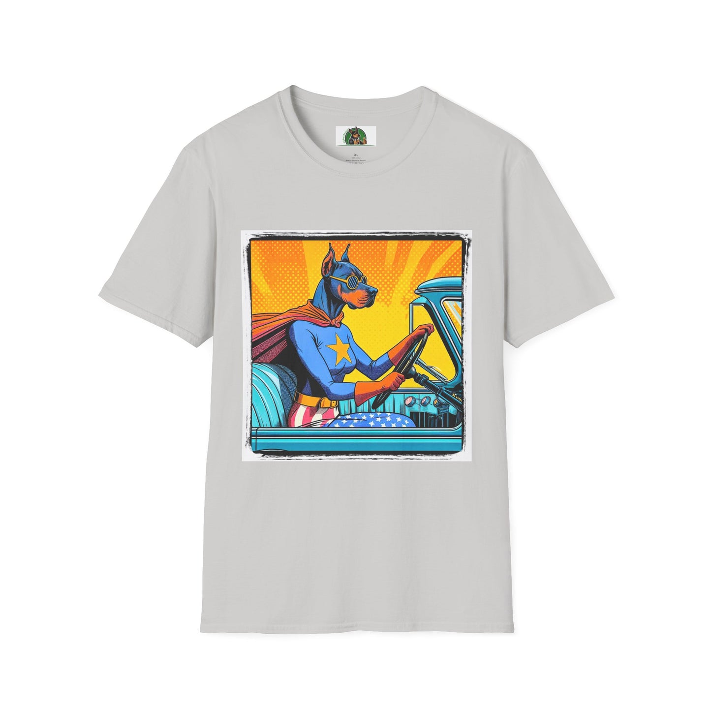 Great Dane T-Shirt Printify S Ice Grey