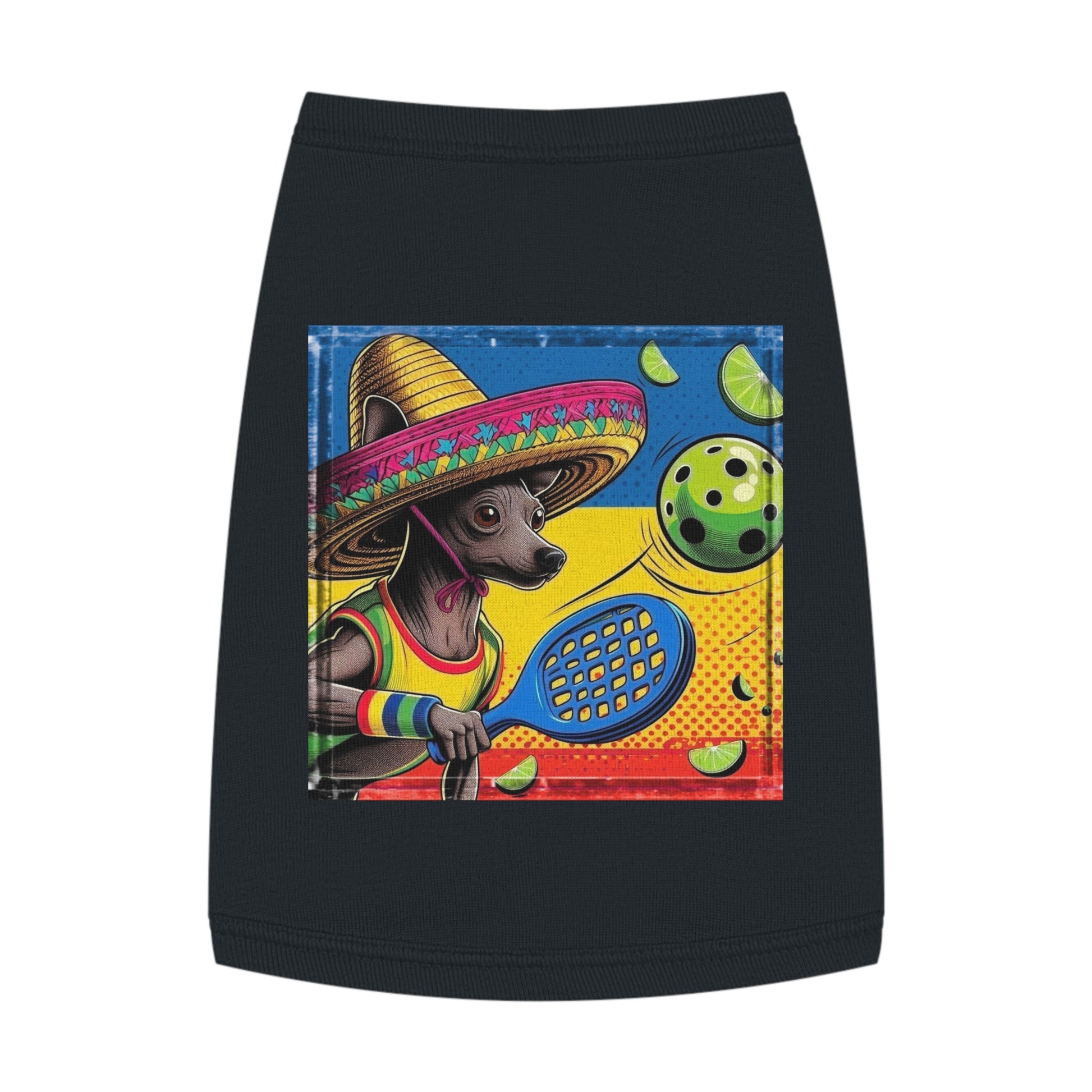 Wacky Pet Tank Top Mexican Hairless Pets Printify M Black