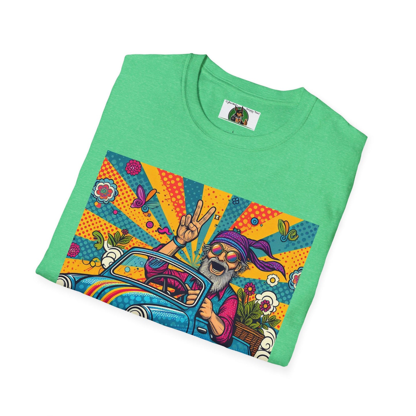 Wacky Peace Dude T-Shirt Printify   