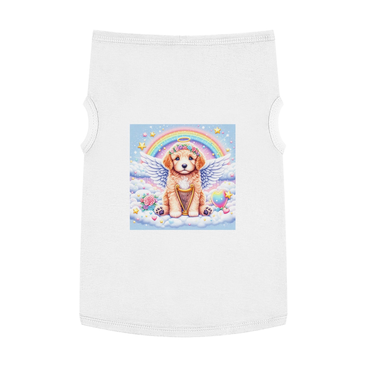 Pet Tank Golden Doodle Pets Printify XL White