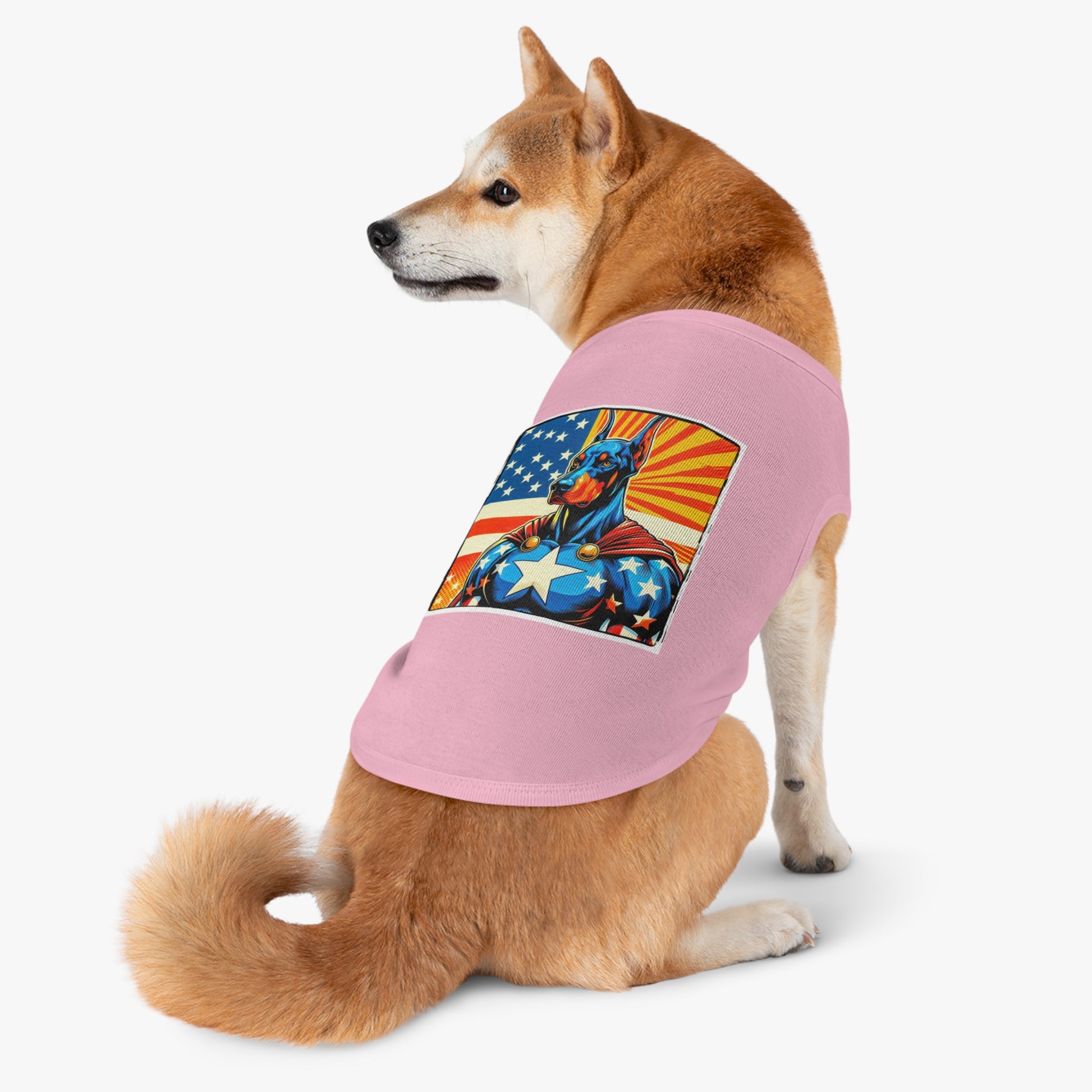 Pet Tank Top Doberman Pets Printify   