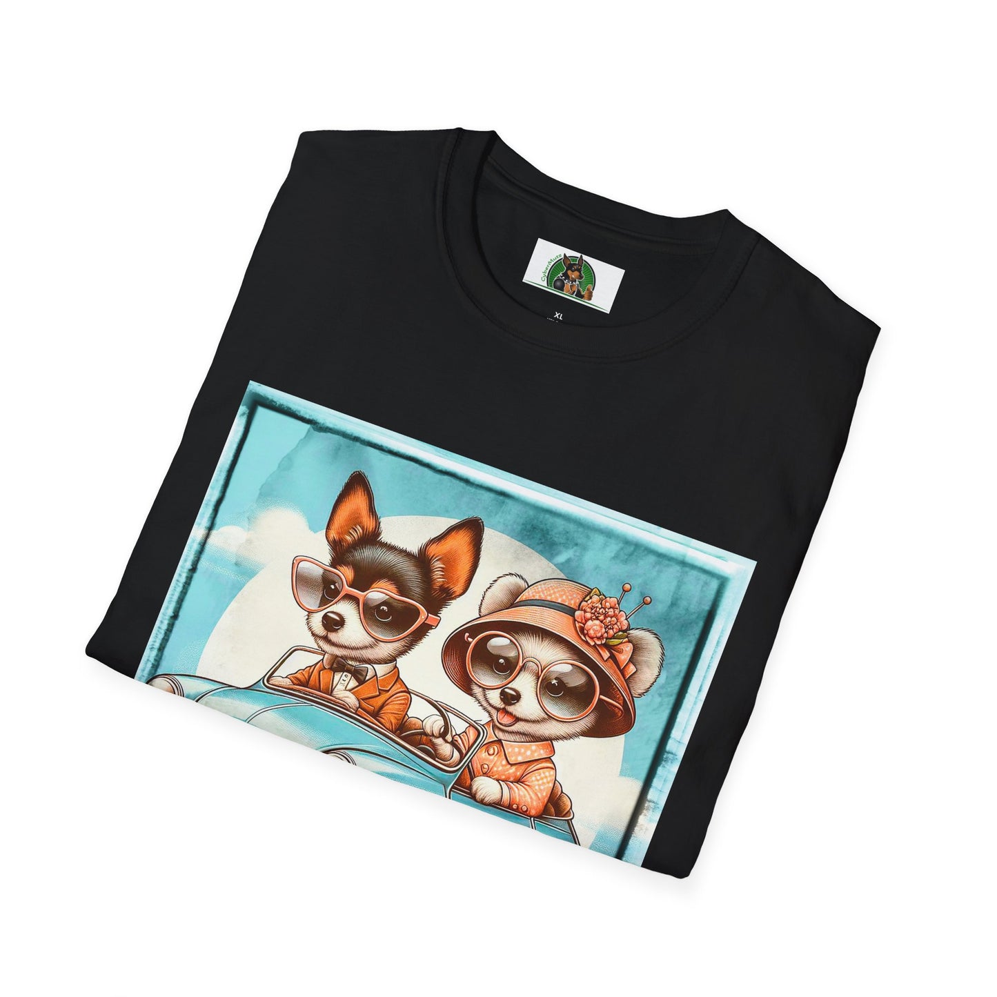 Wacky Rat Terrier T-Shirt T-Shirt Printify   