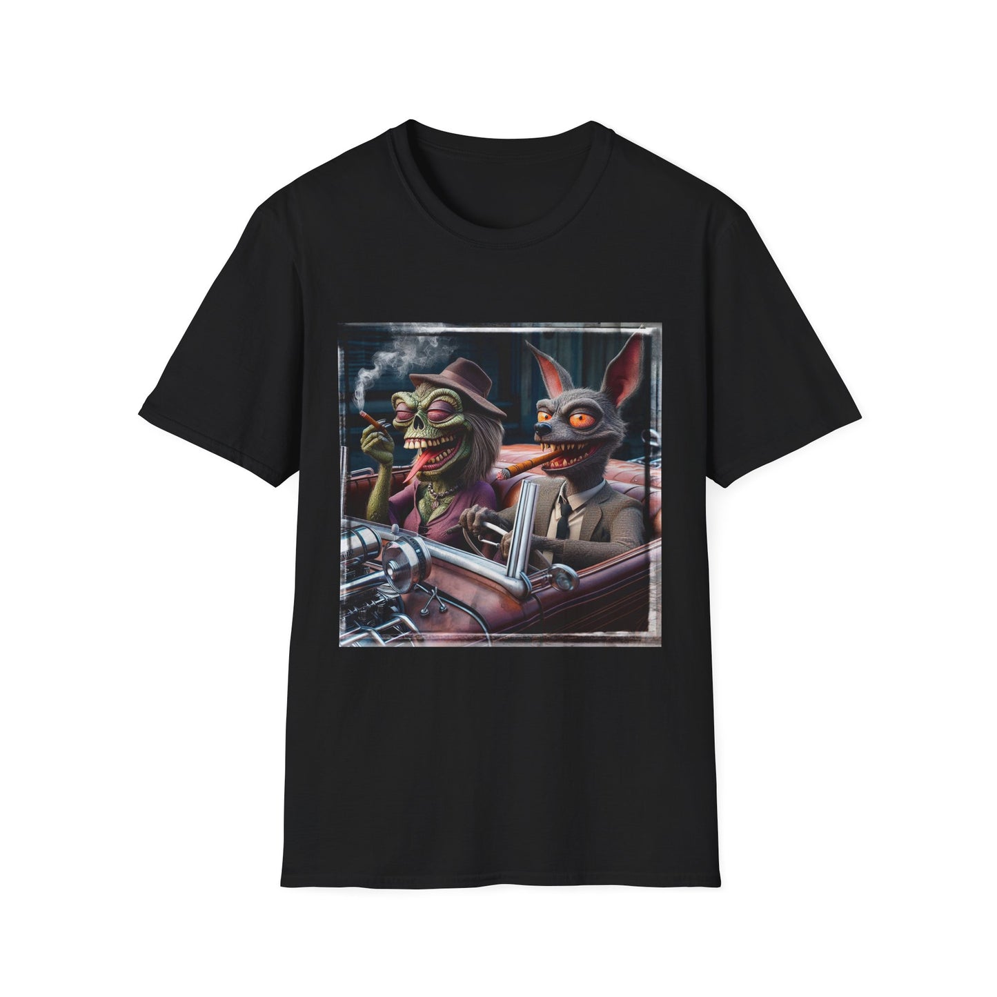 Chupacabra T-Shirt Printify XS Black 