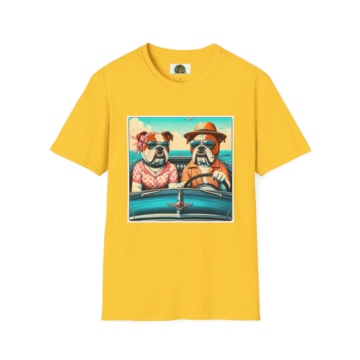 Wacky Bulldog Couple Vacation T Shirt For Lovers Matching Outfits Gift Perfect For Vacations T-Shirt Printify S Daisy