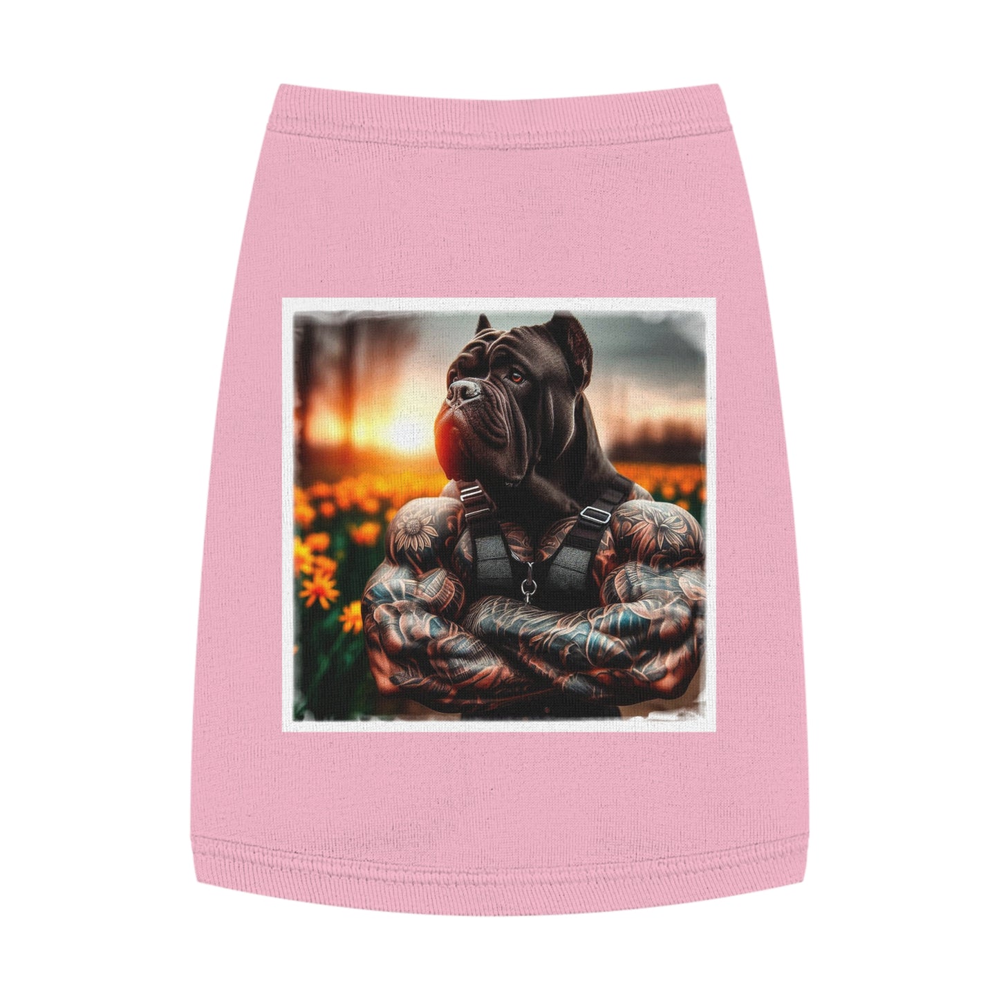 Pet Tank Top Cane Corso Pets Printify M Pink 